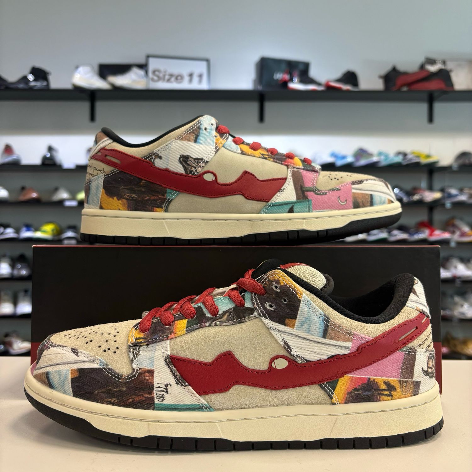 PO FUGAZI SLUGS ONE IN THE CHAMBER PARIS DUNKS SIZE 11