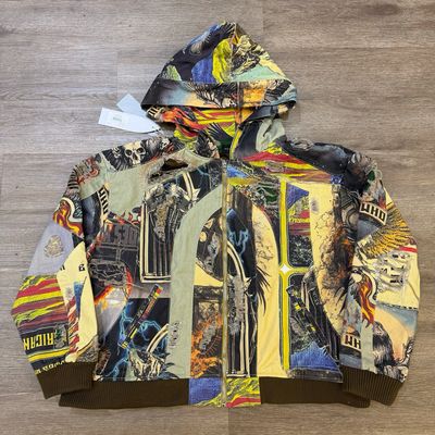 PO WHO DECIDES WAR VINTAGE JACKET ZIP UP SIZE 2XL
