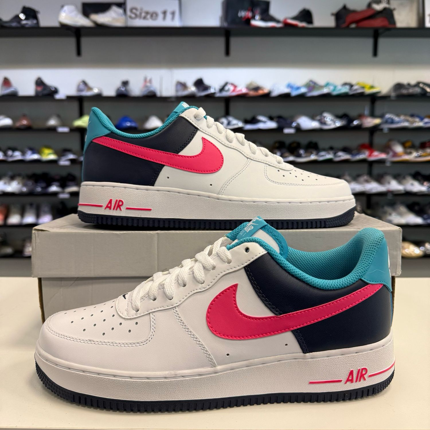 NEW NIKE AIR FORCE 1 LOW '07 90S NEON