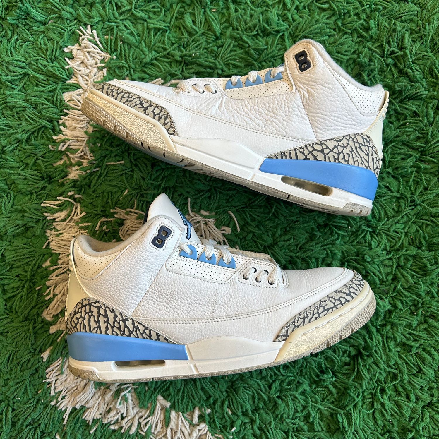 PO NB AIR JORDAN 3 RETRO UNC (2020) SIZE 9