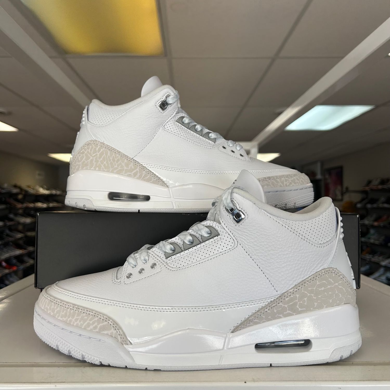 PO2 AIR JORDAN 3 RETRO PURE MONEY (2025)  SIZE 10