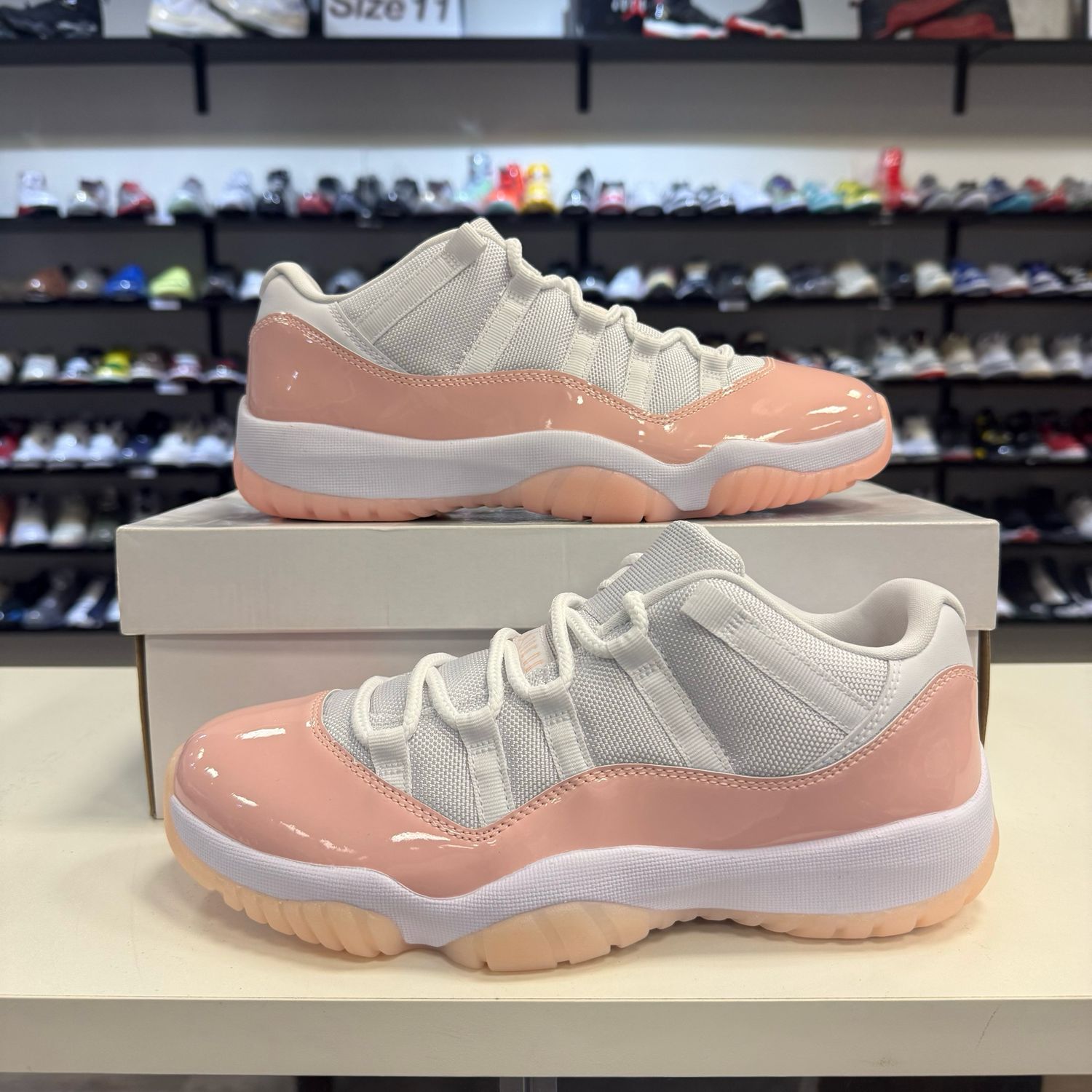 NEW AIR JORDAN 11 RETRO LOW LEGEND PINK (WOMENS) (SX)