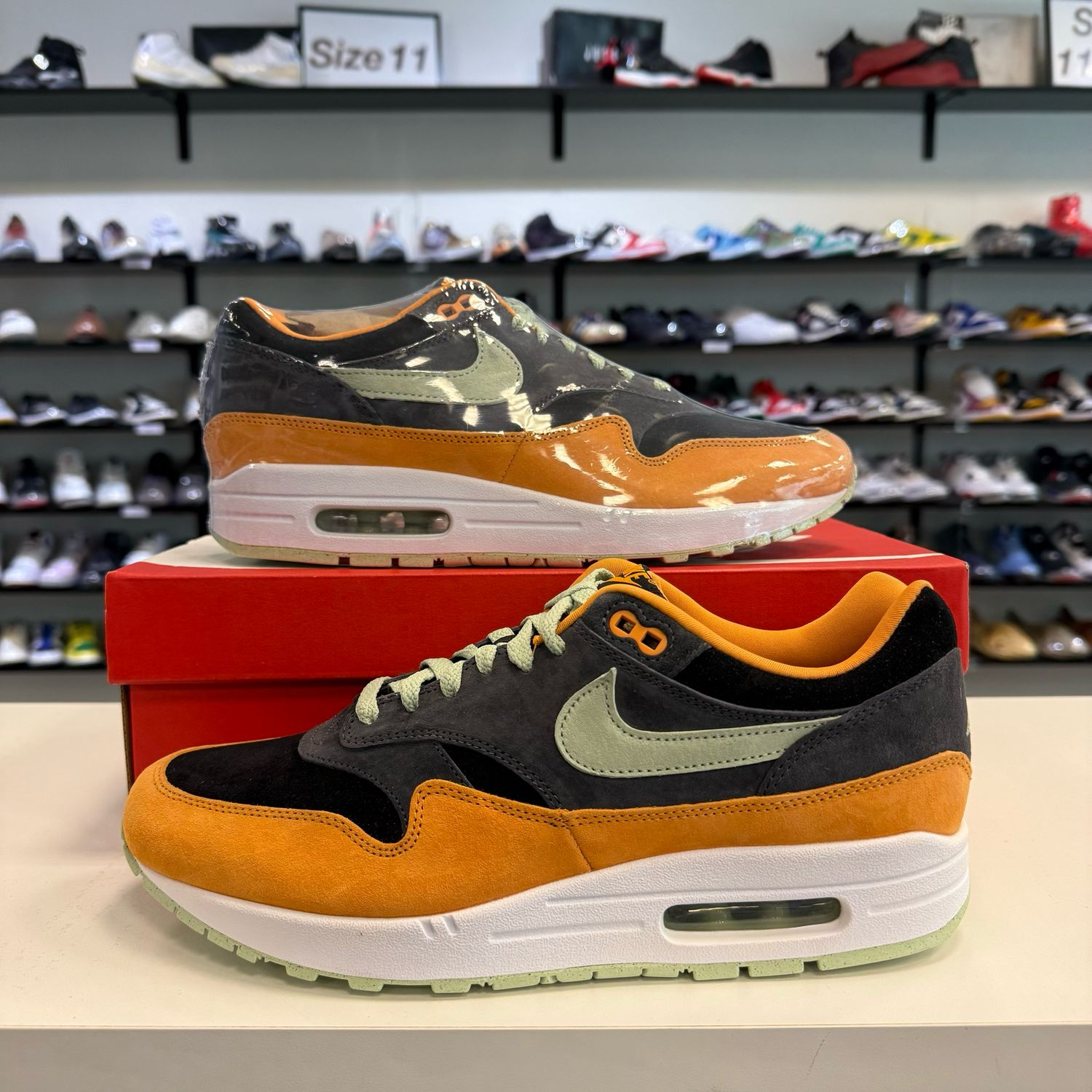NEW NIKE AIR MAX 1 PRM DUCK HONEY DEW