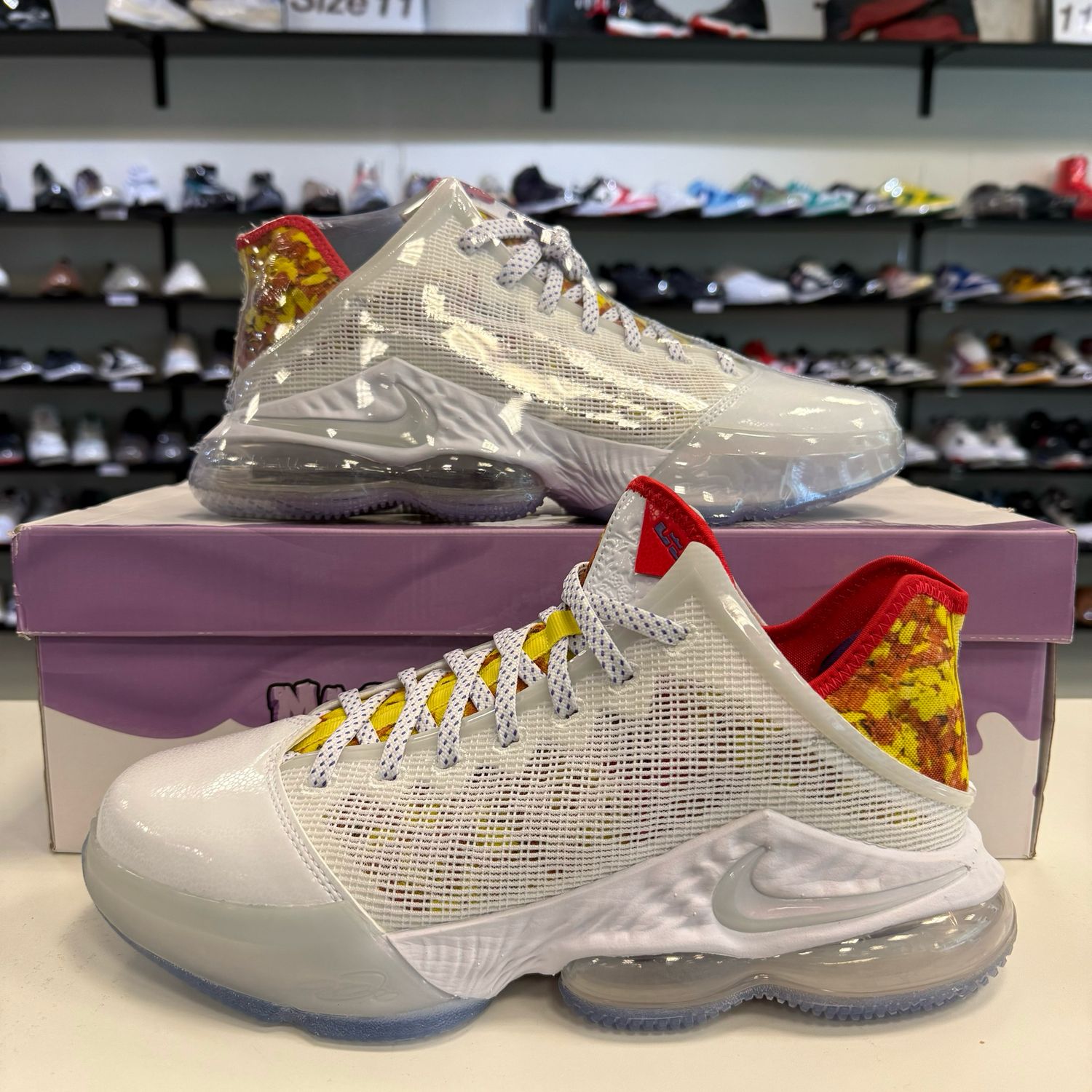 NEW NIKE LEBRON 19 LOW MAGIC FRUITY PEBBLES