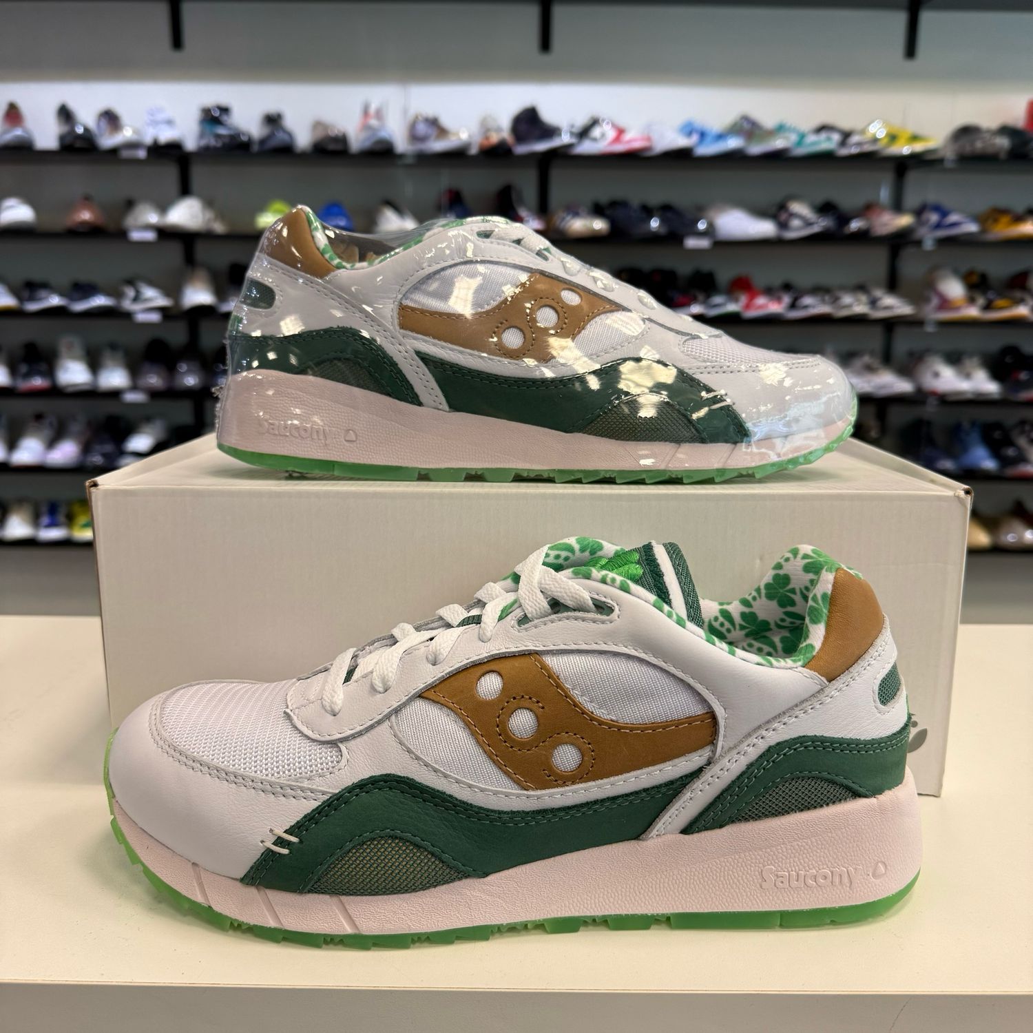 NEW SAUCONY SHADOW 6000 SHAMROCK