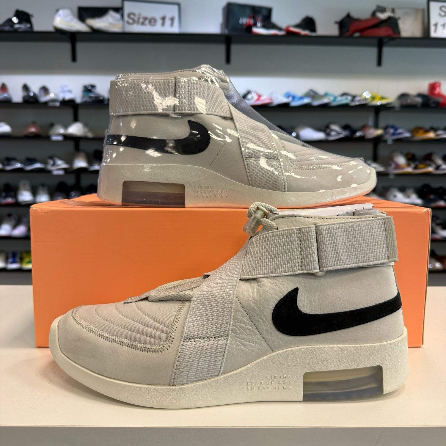 NEW NIKE FEAR OF GOD RAID LIGHT BONE