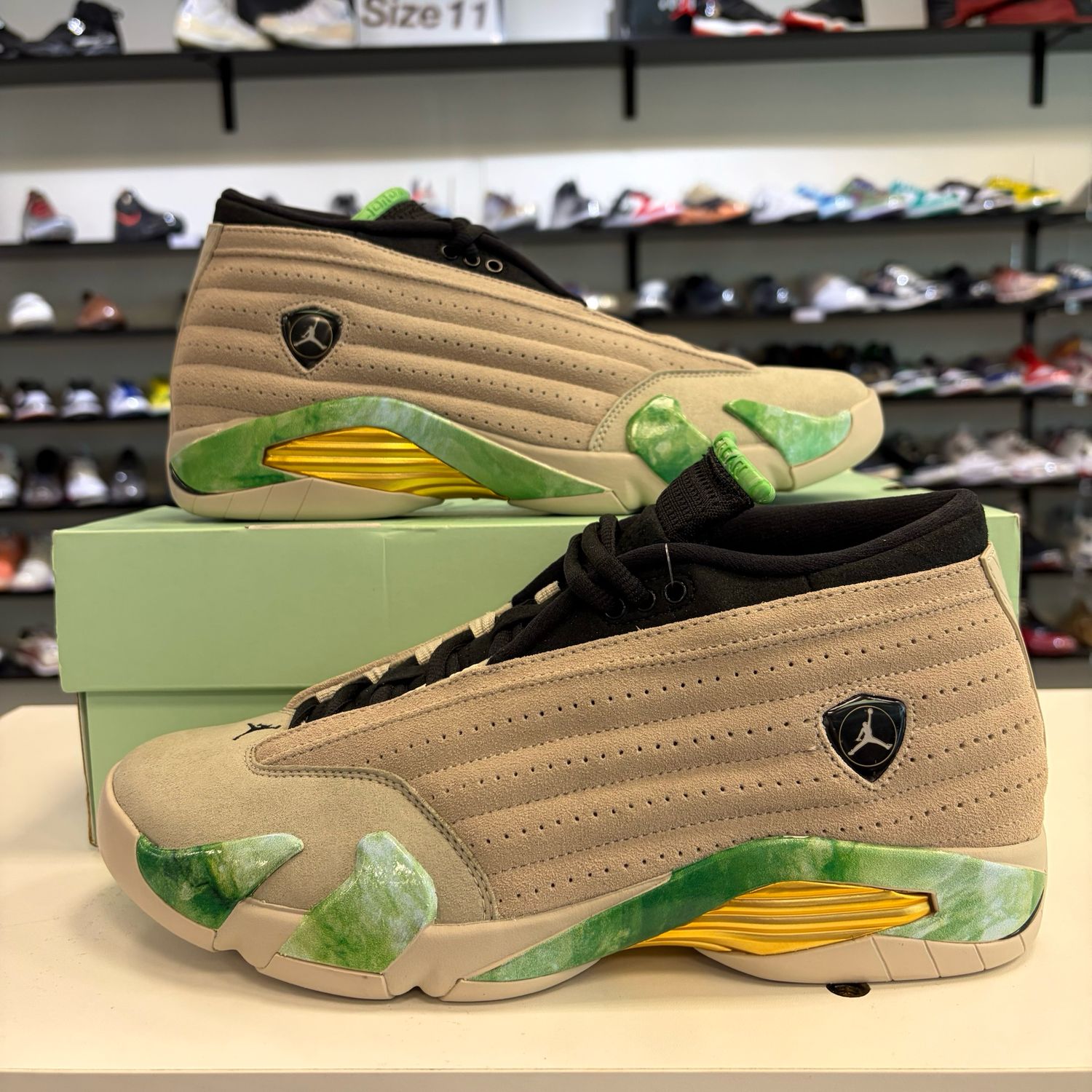NEW AIR JORDAN 14 ALEALI MAY FORTUNE (W)