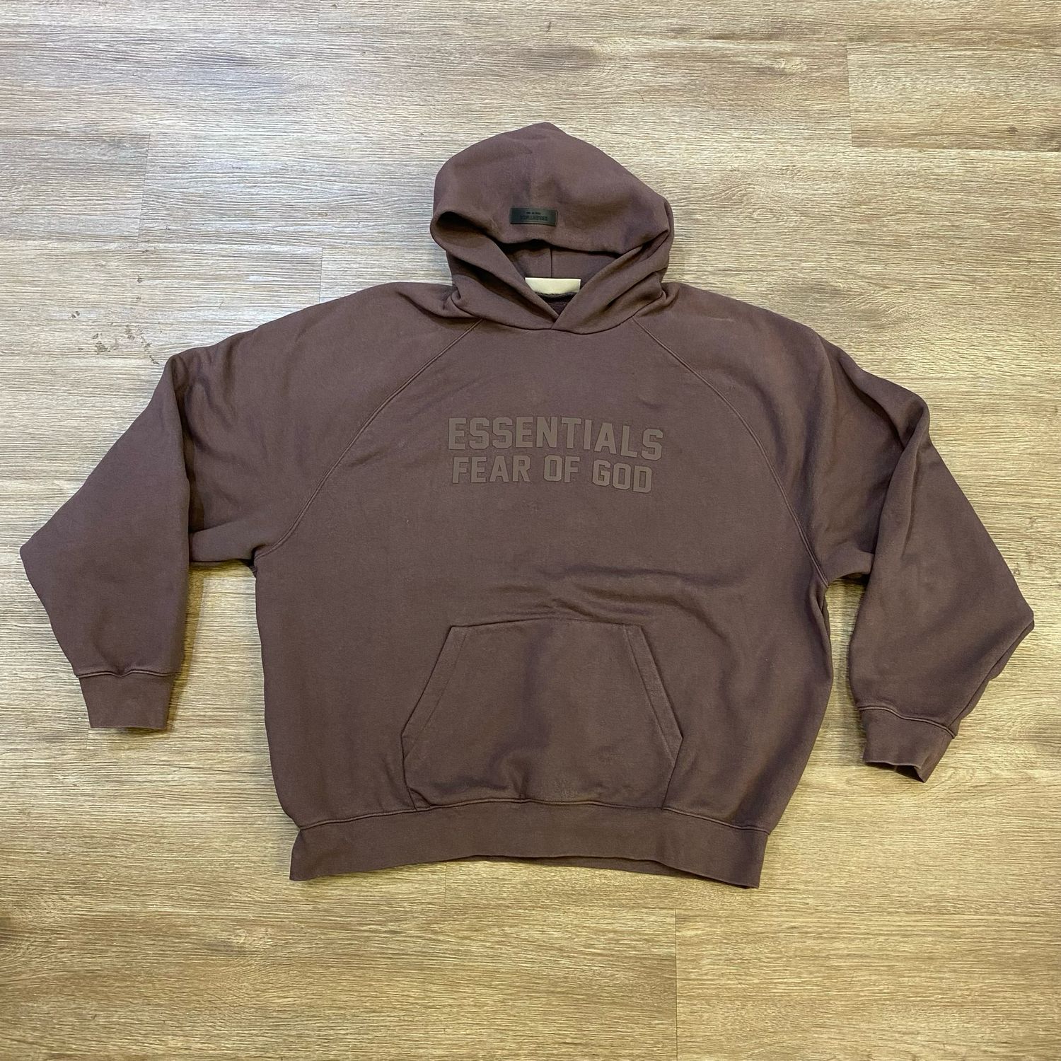 PO FOG ESSENTIALS HOODIE PLUM SIZE XL