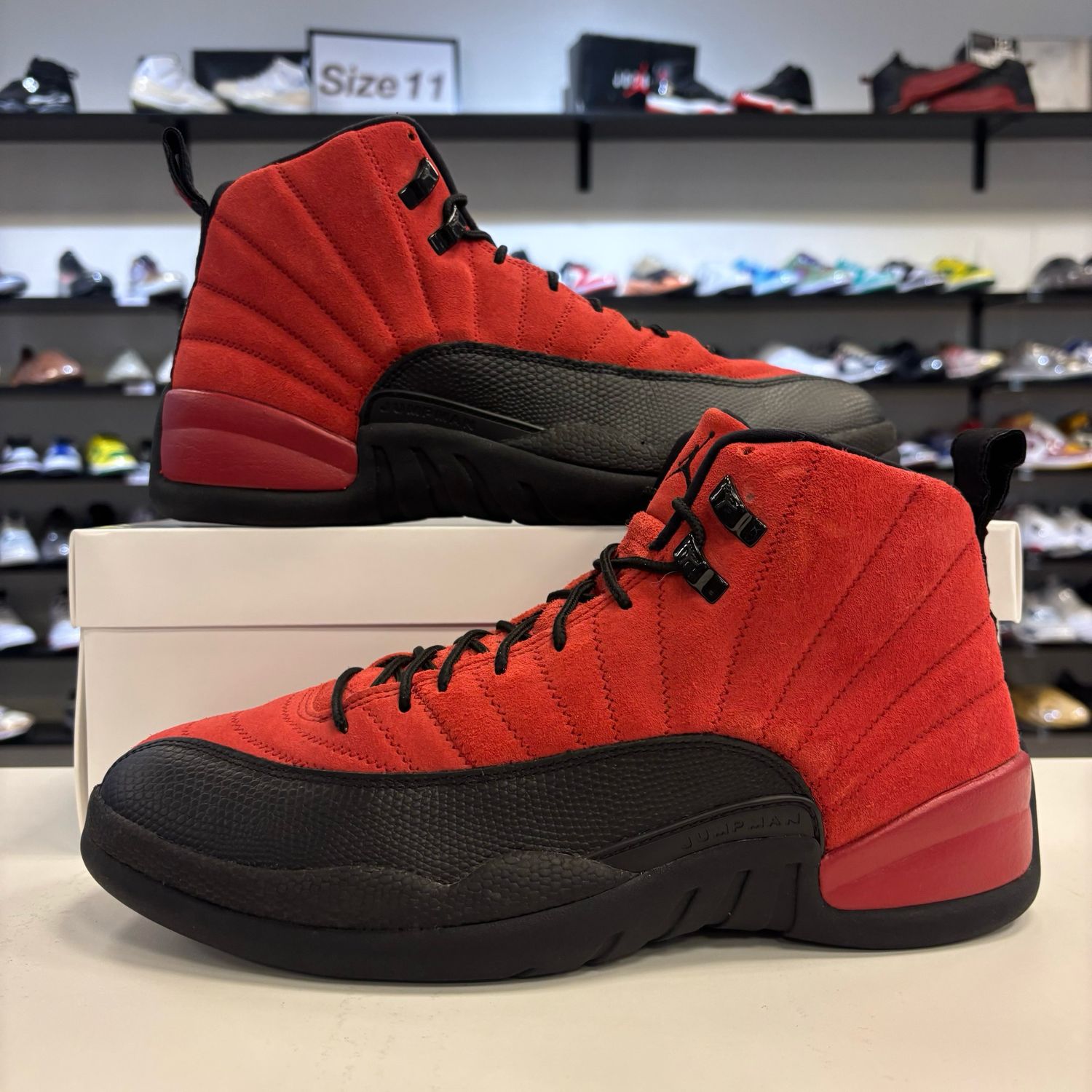PO2 NB AIR JORDAN 12 REVERSE FLU GAME SIZE 12
