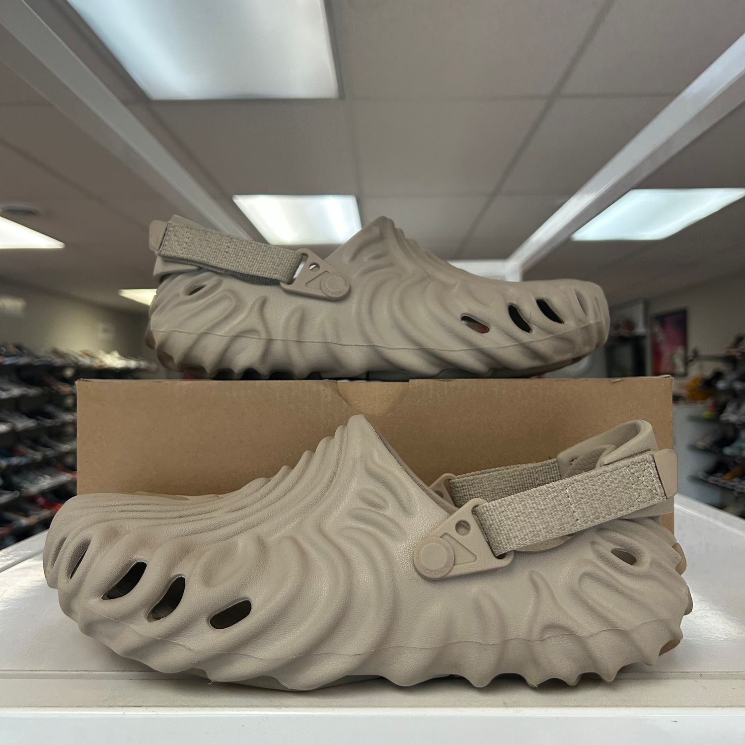 PO CROCS POLLEX CLOG BY SALEHE BEMBURY HORCHATA SIZE 9