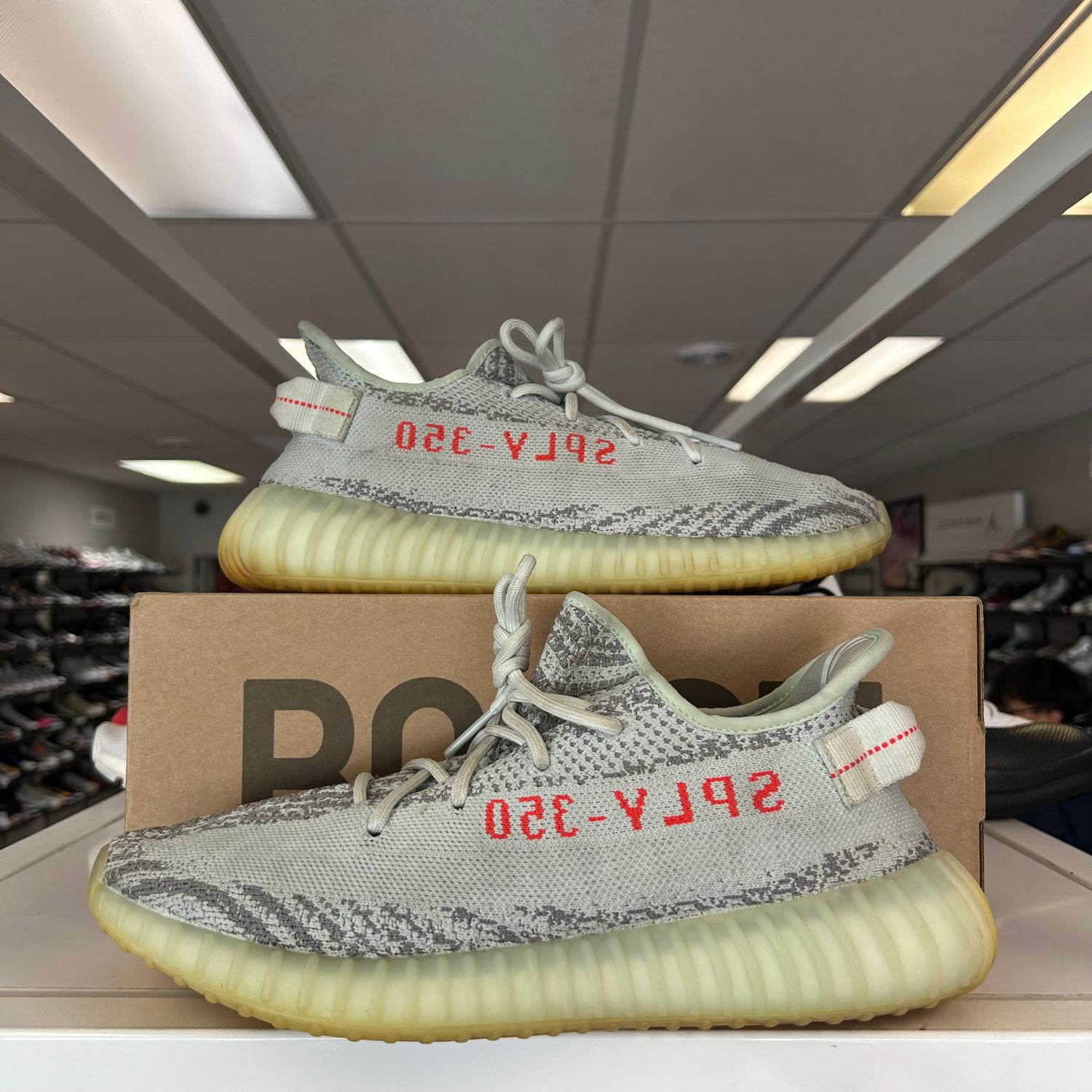 PO ADIDAS YEEZY BOOST 350 V2 BLUE TINT Sx SIZE 11