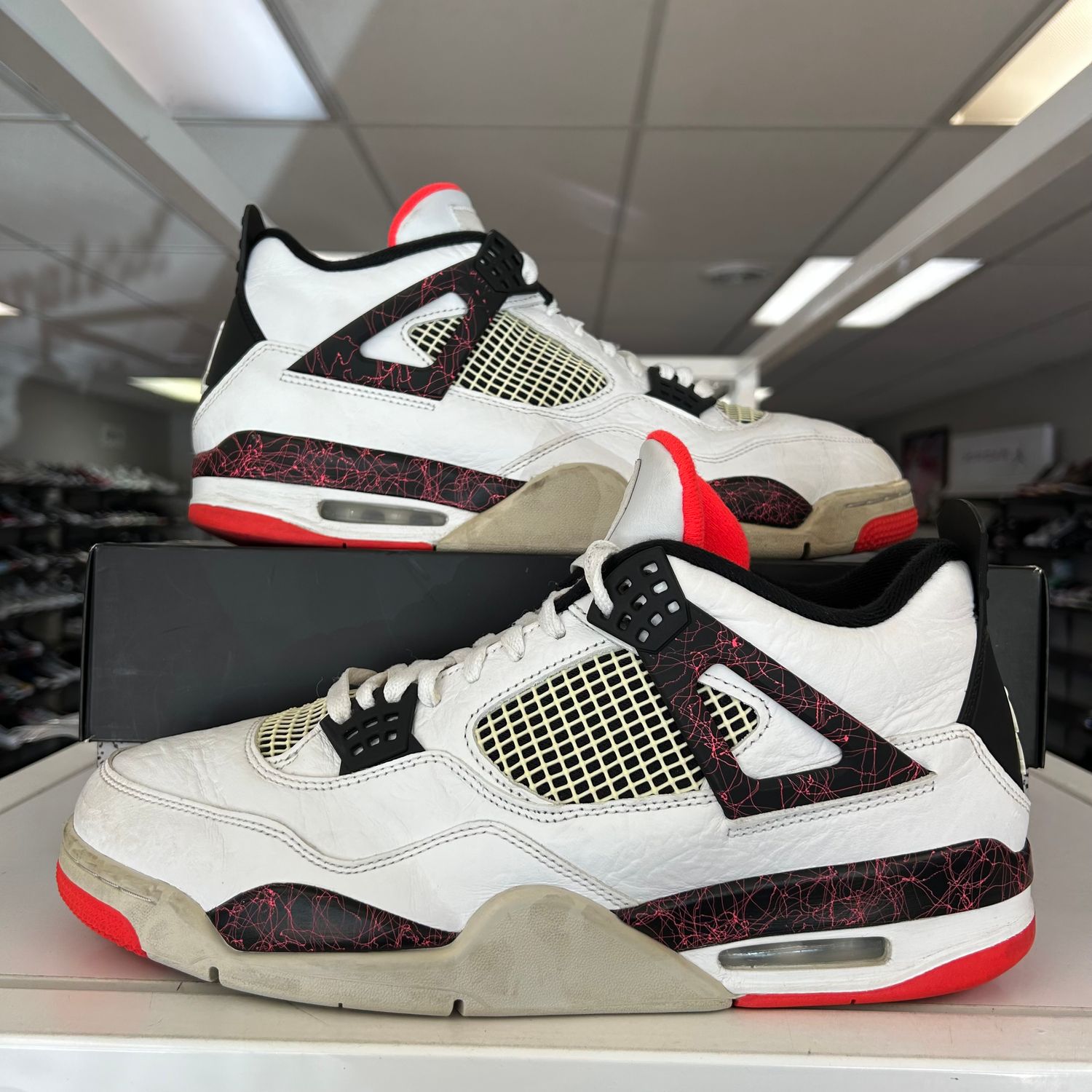 PO AIR JORDAN 4 RETRO FLIGHT NOSTALGIA SX SIZE 13