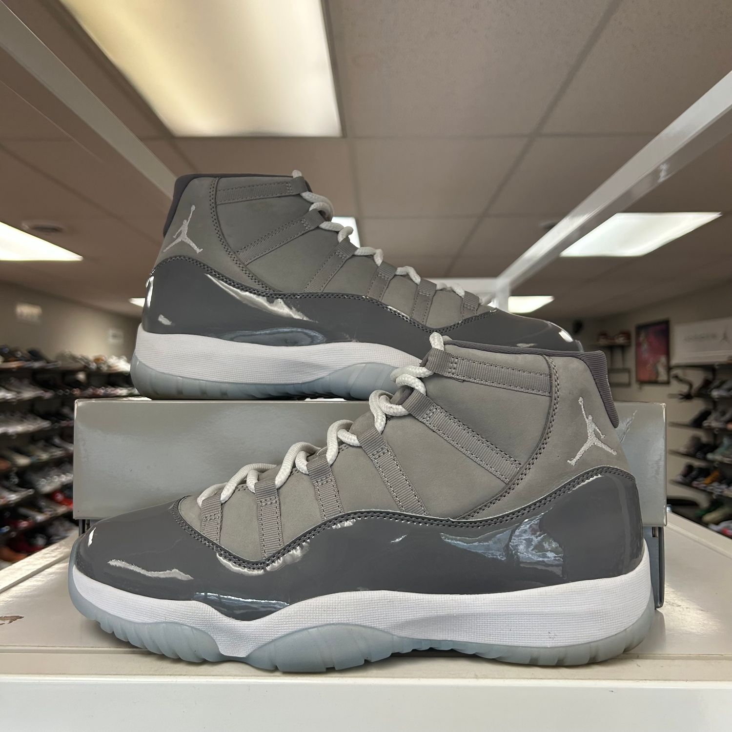 PO4 AIR JORDAN 11 COOL GREY SIZE 13