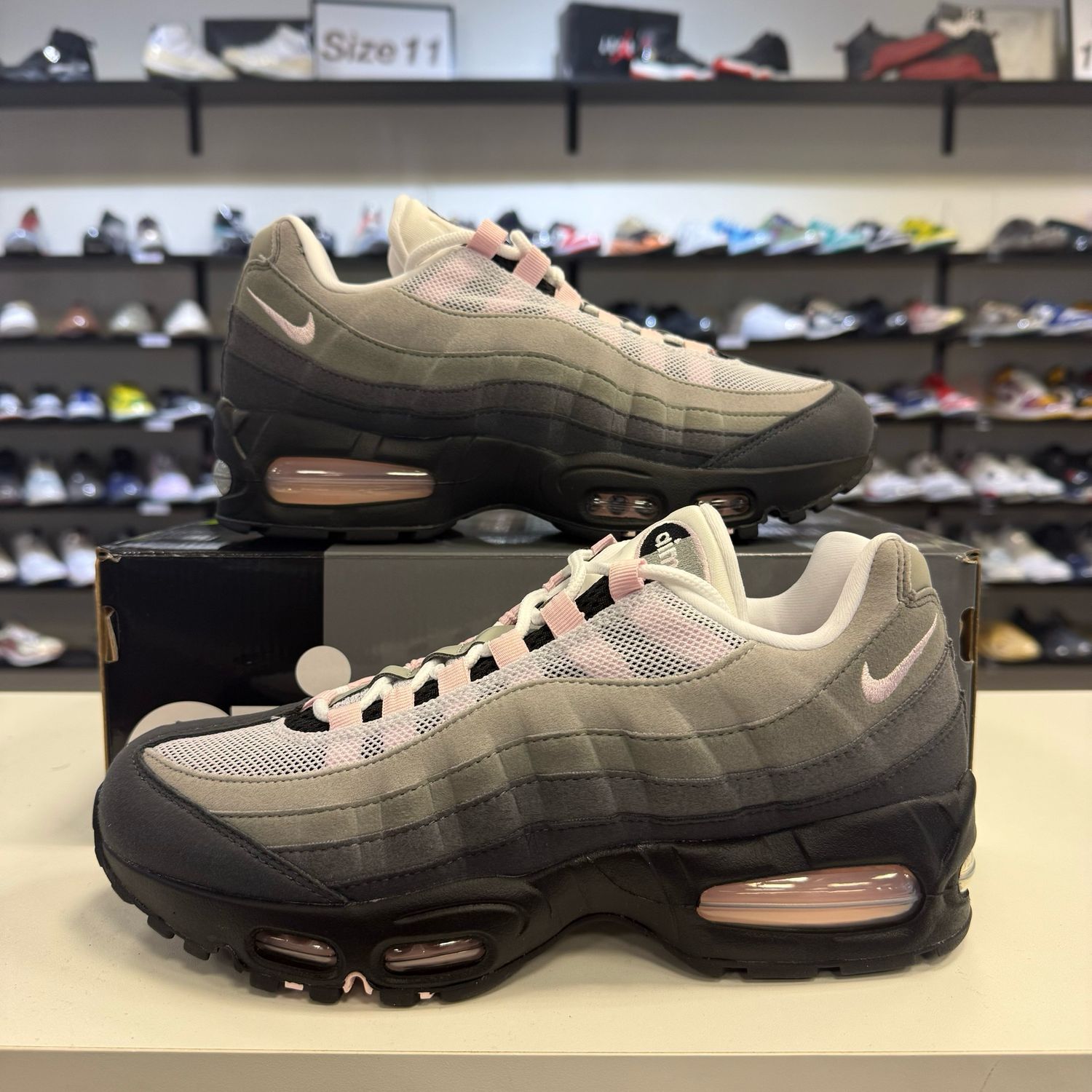 NEW NIKE AIR MAX 95 OG BIG BUBBLE PINK FOAM (W)