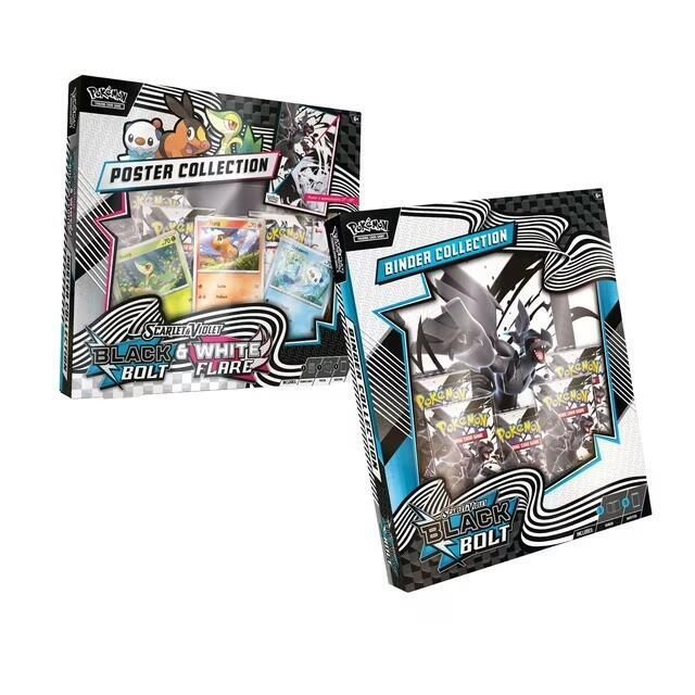 NEW POKEMON SV BB POSTER &amp; BINDER BUNDLE COLLECTION