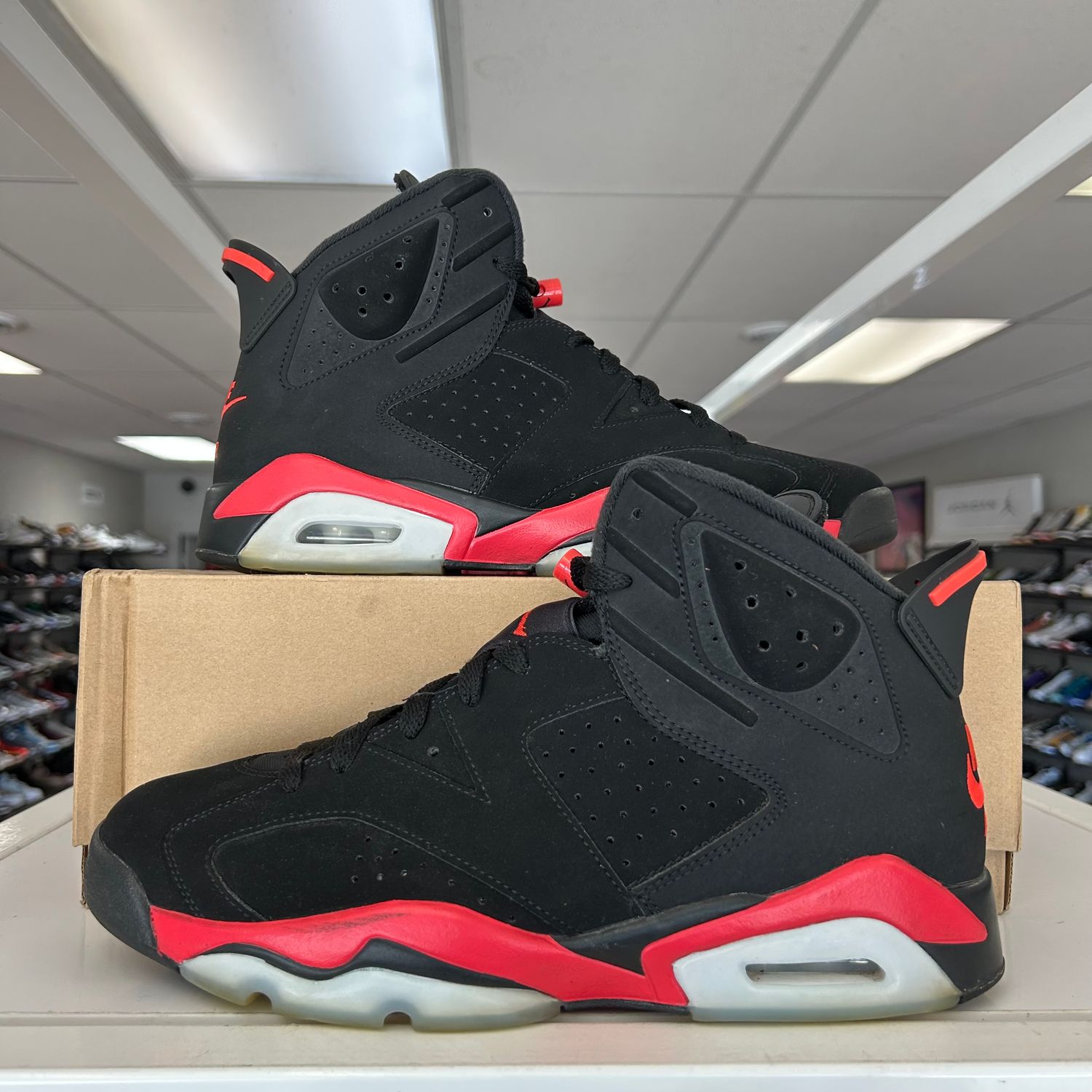 PO AIR JORDAN 6 RETRO INFRARED SALESMAN SIZE 11