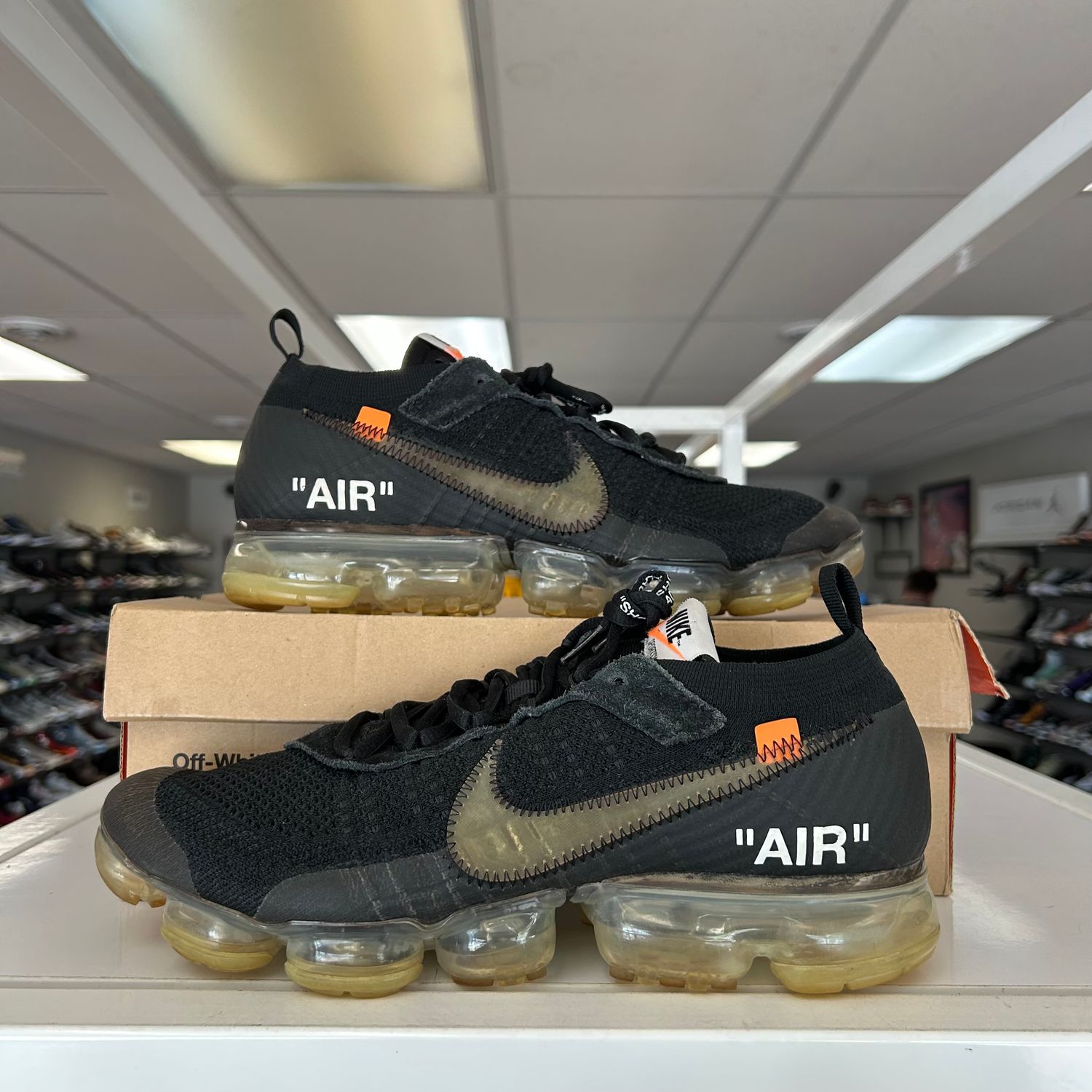 PO NIKE AIR VAPORMAX OFF WHITE BLACK 11