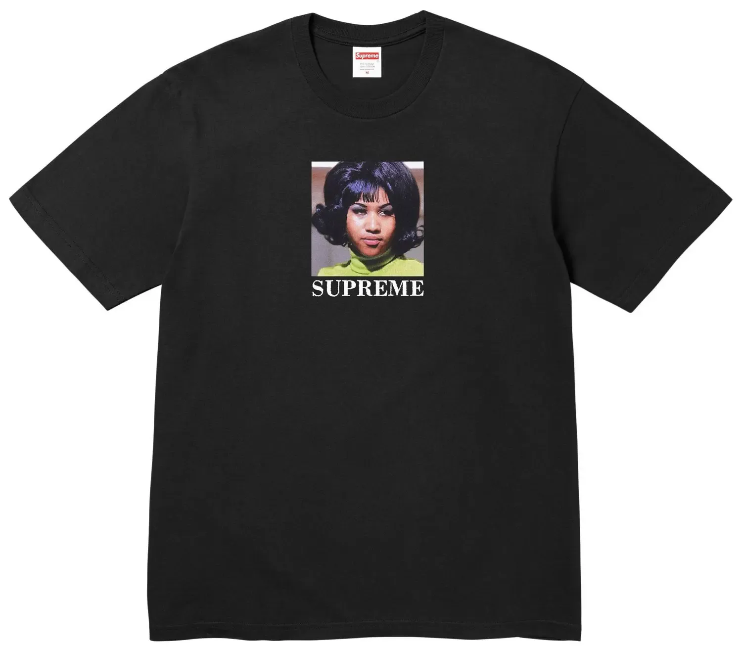 NEW SUPREME ARETHA TEE BLACK