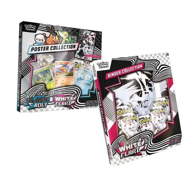 NEW POKEMON SV WF POSTER &amp; BINDER BUNDLE COLLECTION