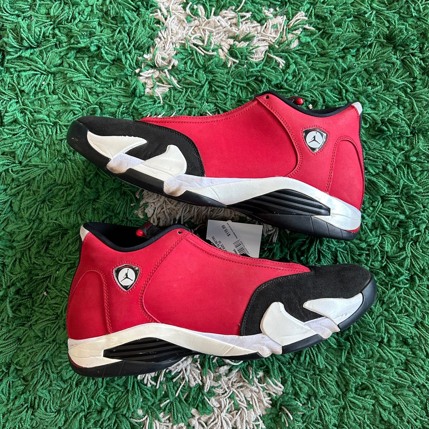 PO NB AIR JORDAN 14 RETRO GYM RED TORO SX SIZE 13
