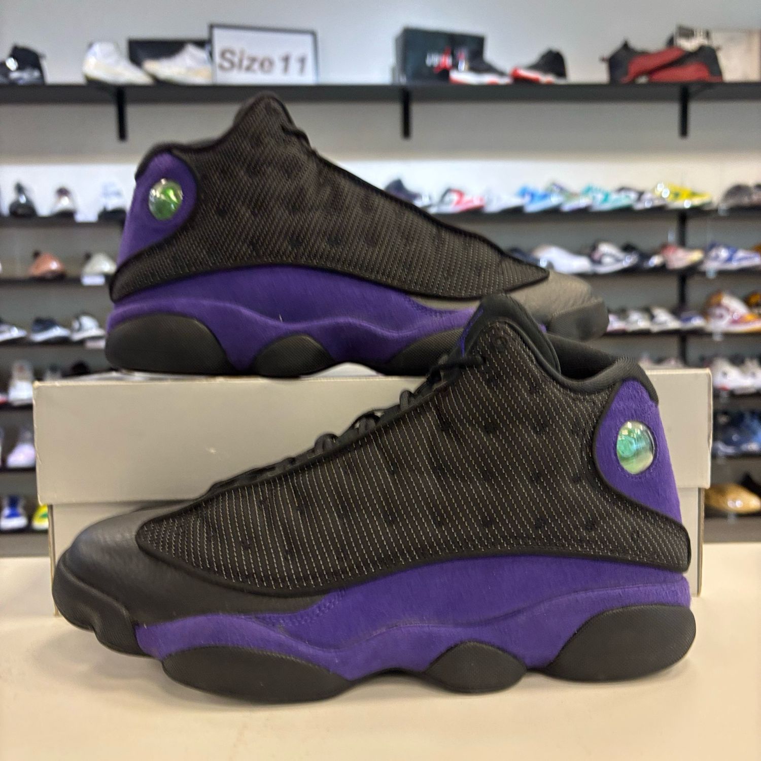 PO3 AIR JORDAN 13 COURT PURPLE SIZE 10