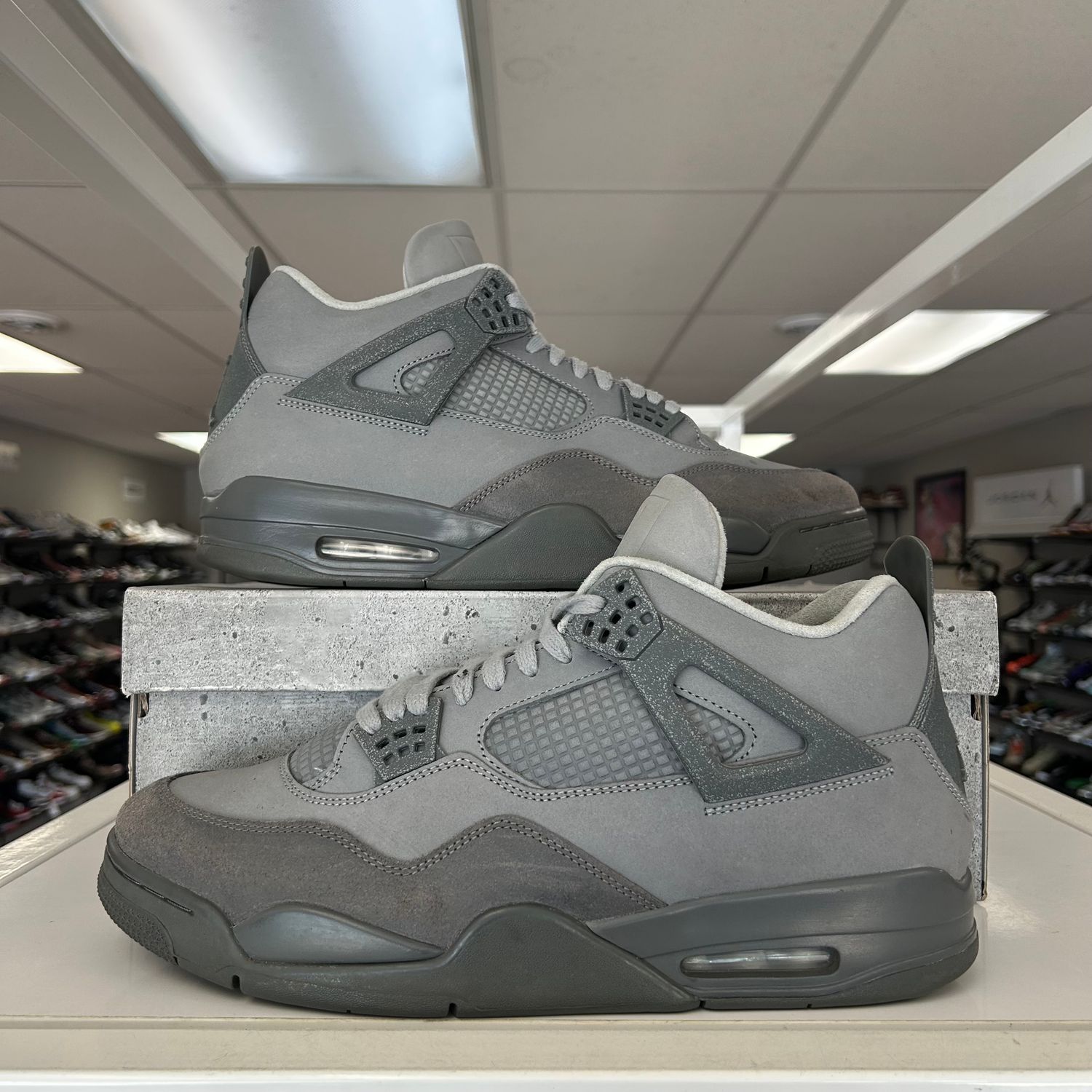 PO AIR JORDAN 4 RETRO SE PARIS OLYMPICS WET CEMENT SIZE 13
