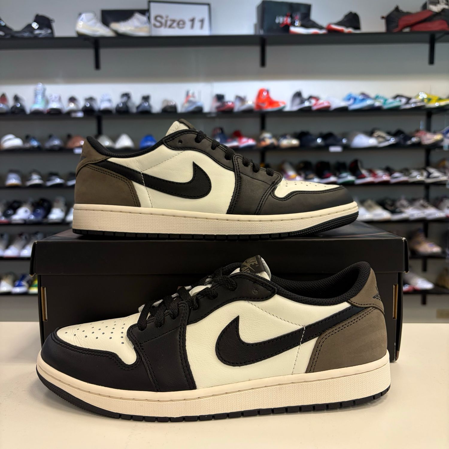 PO2 AIR JORDAN 1 RETRO LOW OG MOCHA SIZE 10