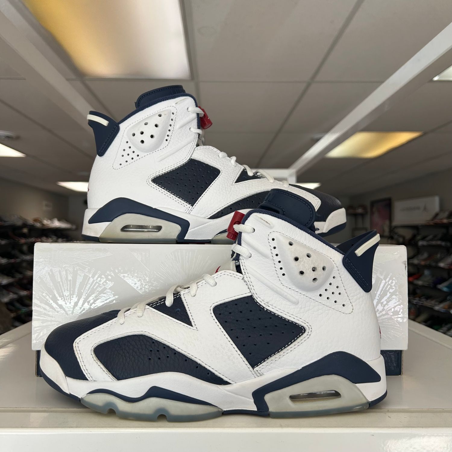 PO2 AIR JORDAN 6 OLYMPIC (2024) SIZE 8.5