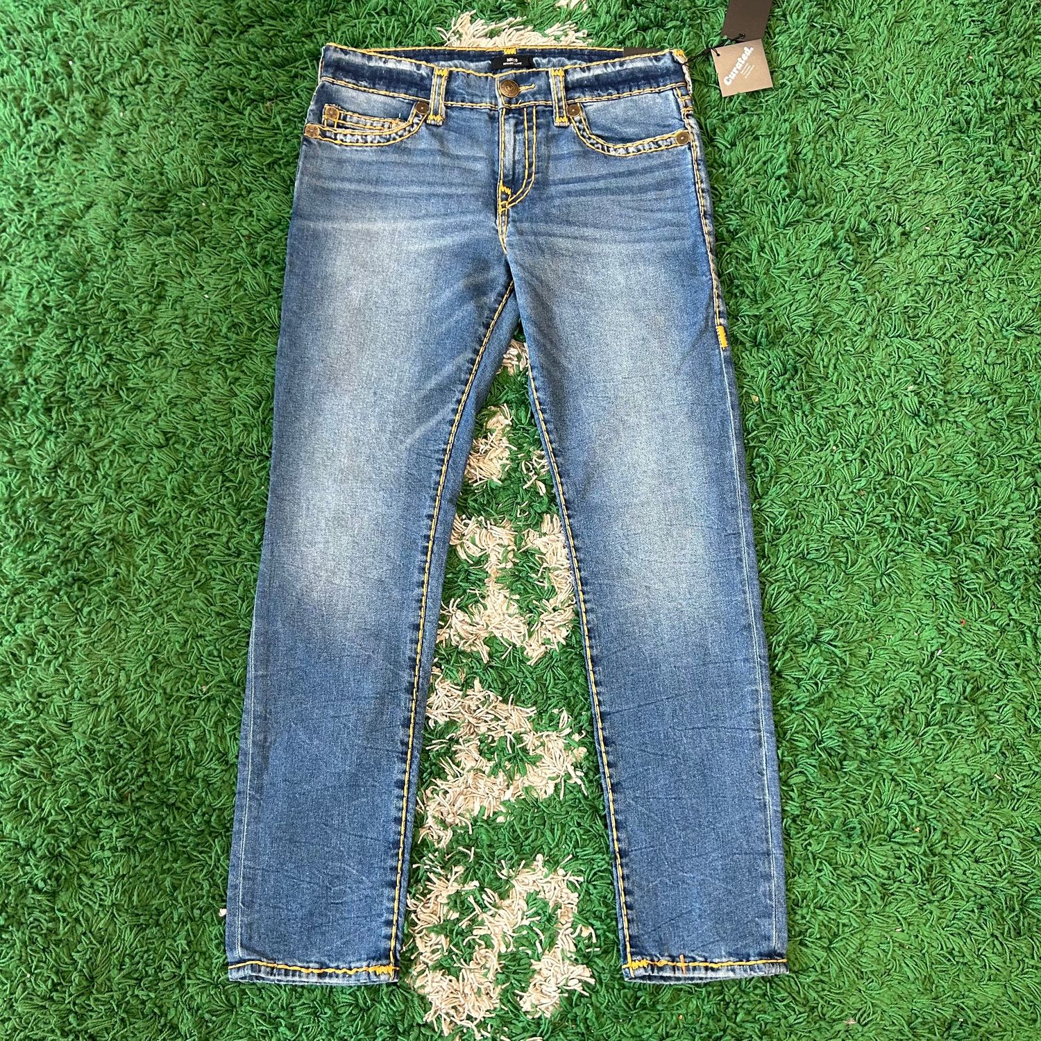 NEW TRUE RELIGION ROCCO NF SUPER T JEANS 31X32