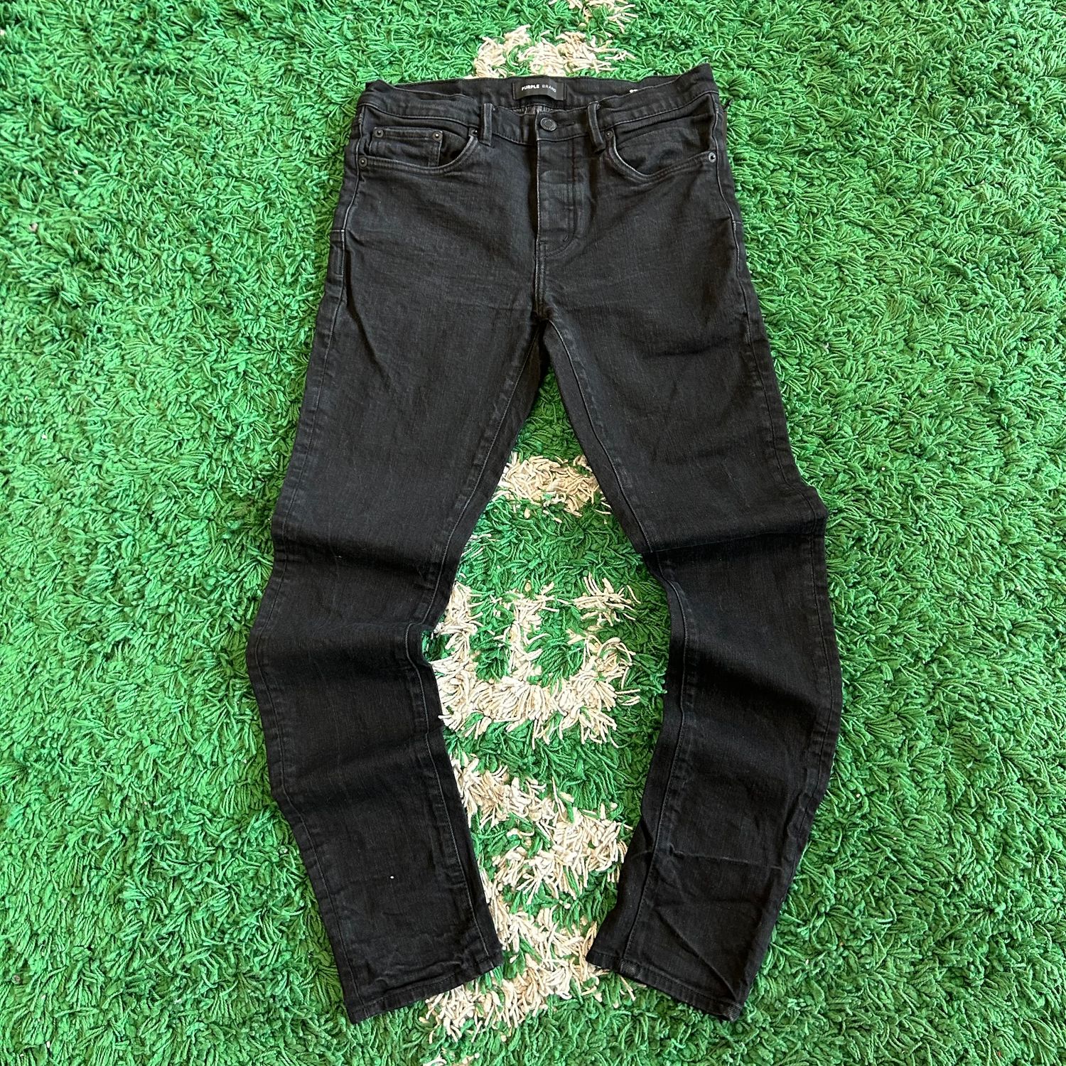 PO PURPLE P001 SLIM FIT BLACK/BLACK SIZE 32