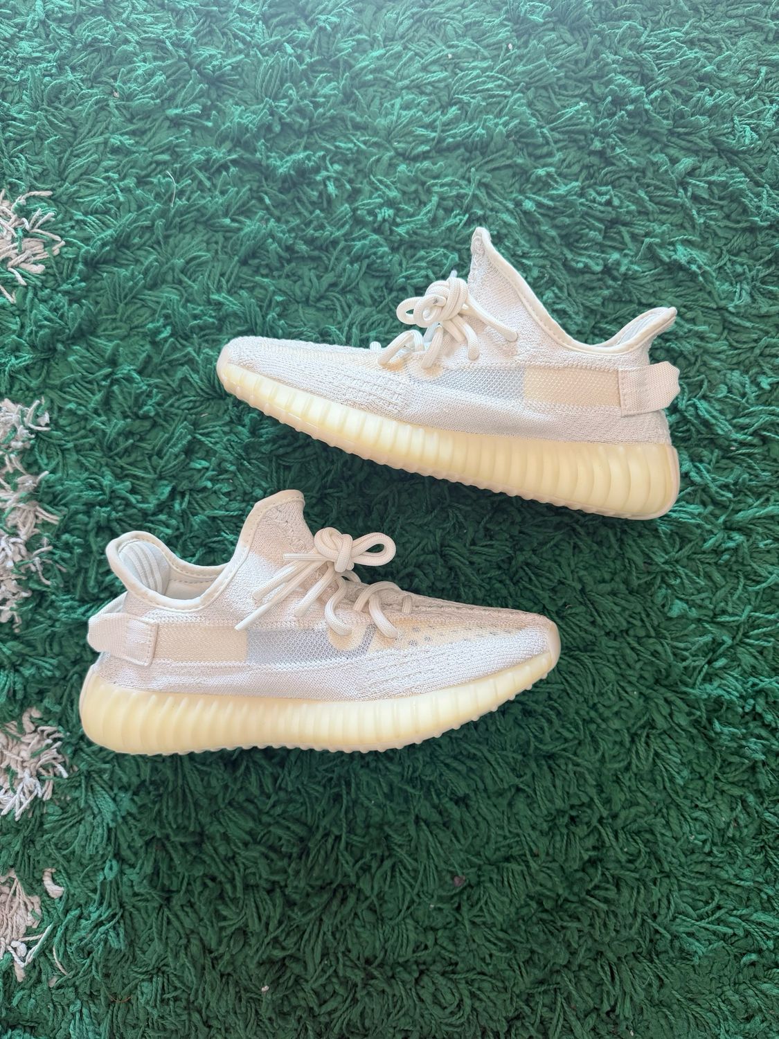 PO NB ADIDAS YEEZY BOOST 350 V2 BONE WHITE SIZE 5.5