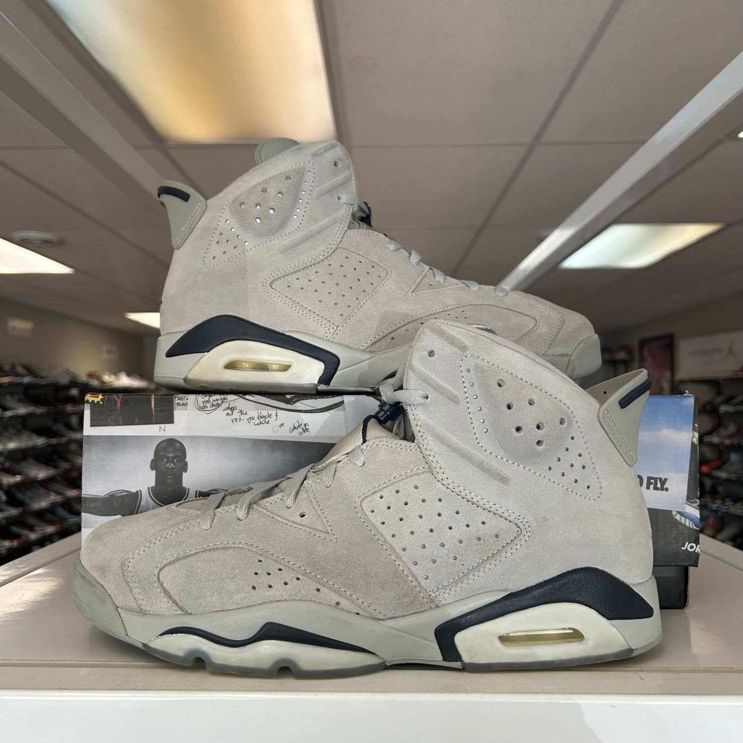 PO2 AIR JORDAN 6 GEORGETOWN SIZE 11.5