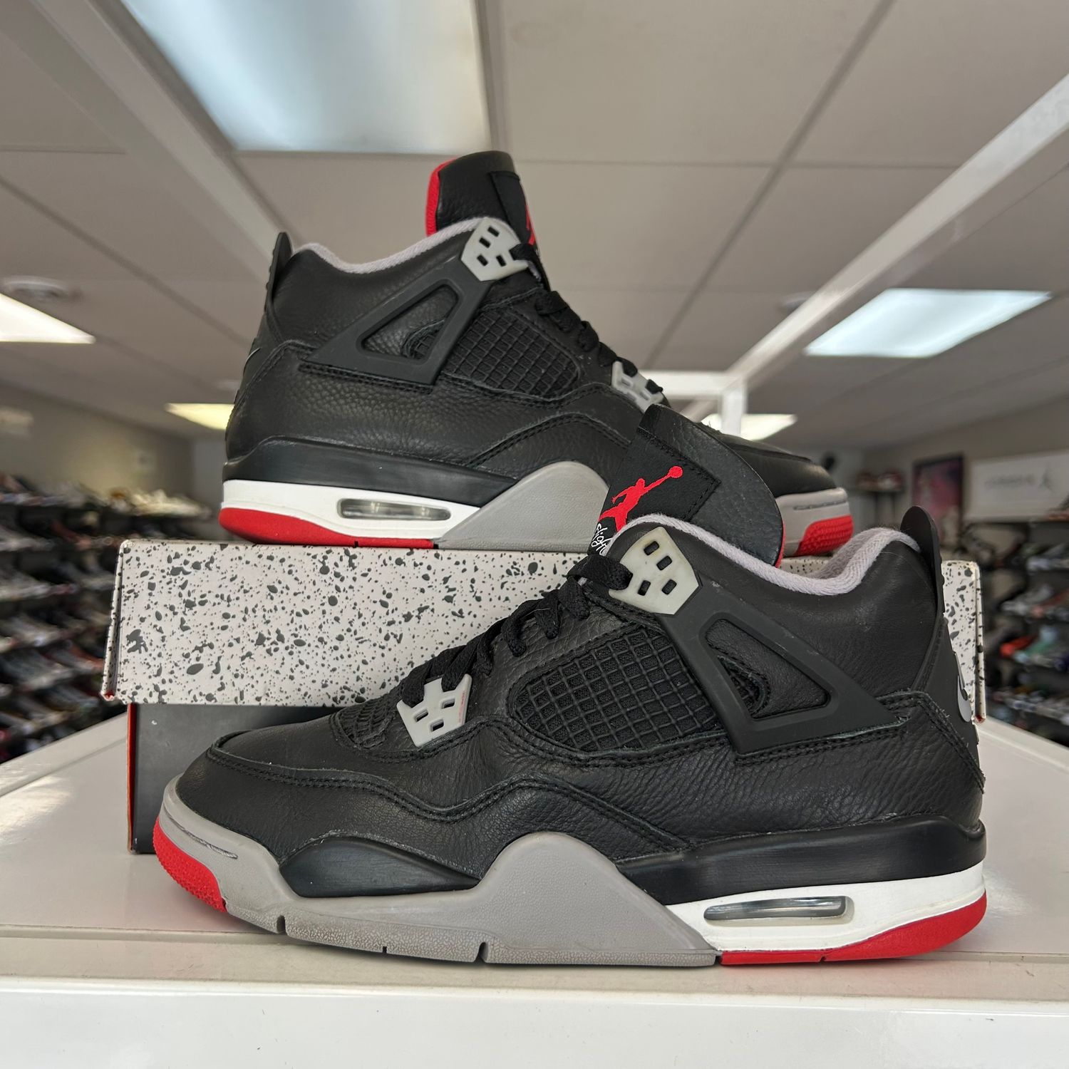 PO2 AIR JORDAN 4 BRED REIMAGINED SIZE 6.5Y