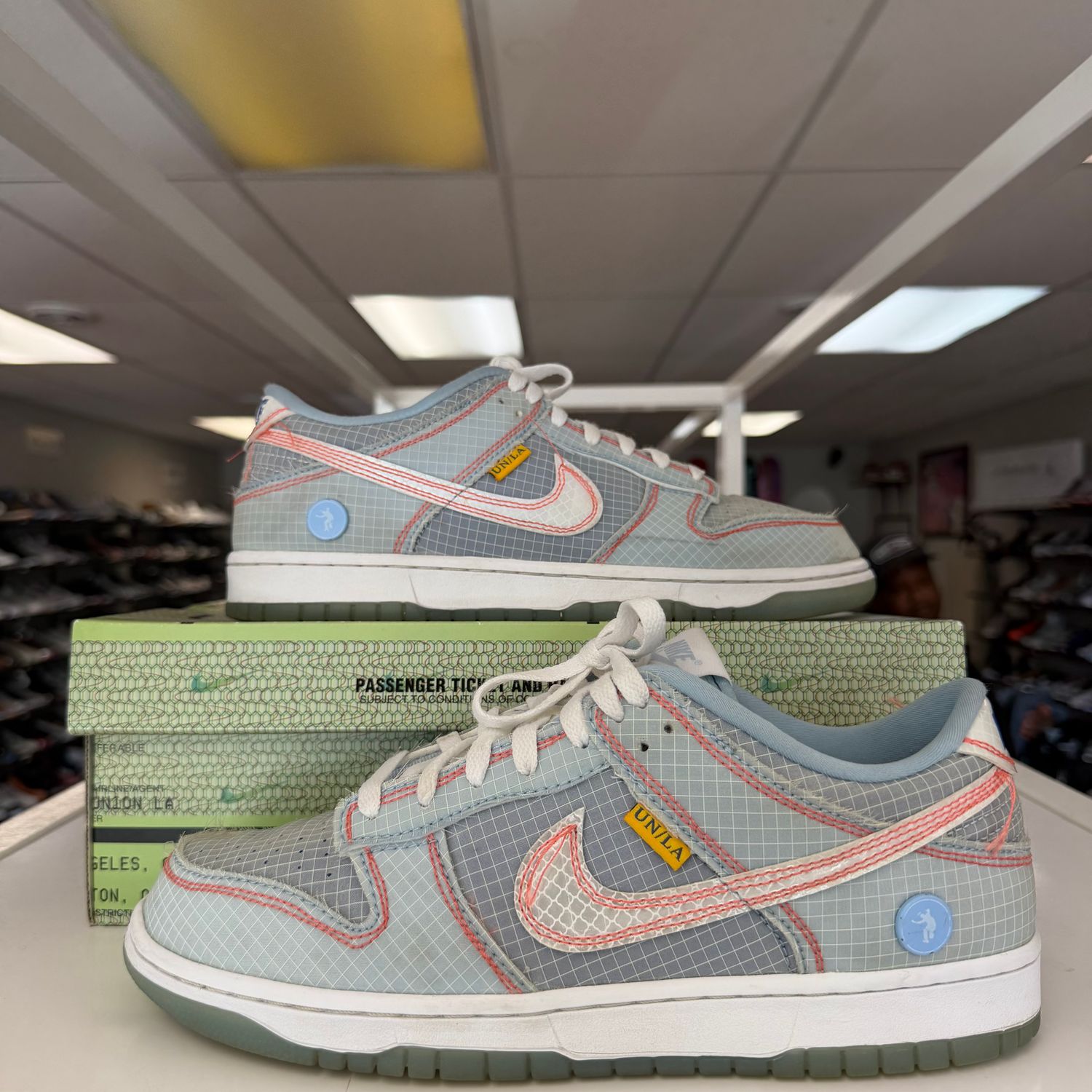 PO NIKE DUNK LOW UNION ARGON SIZE 9