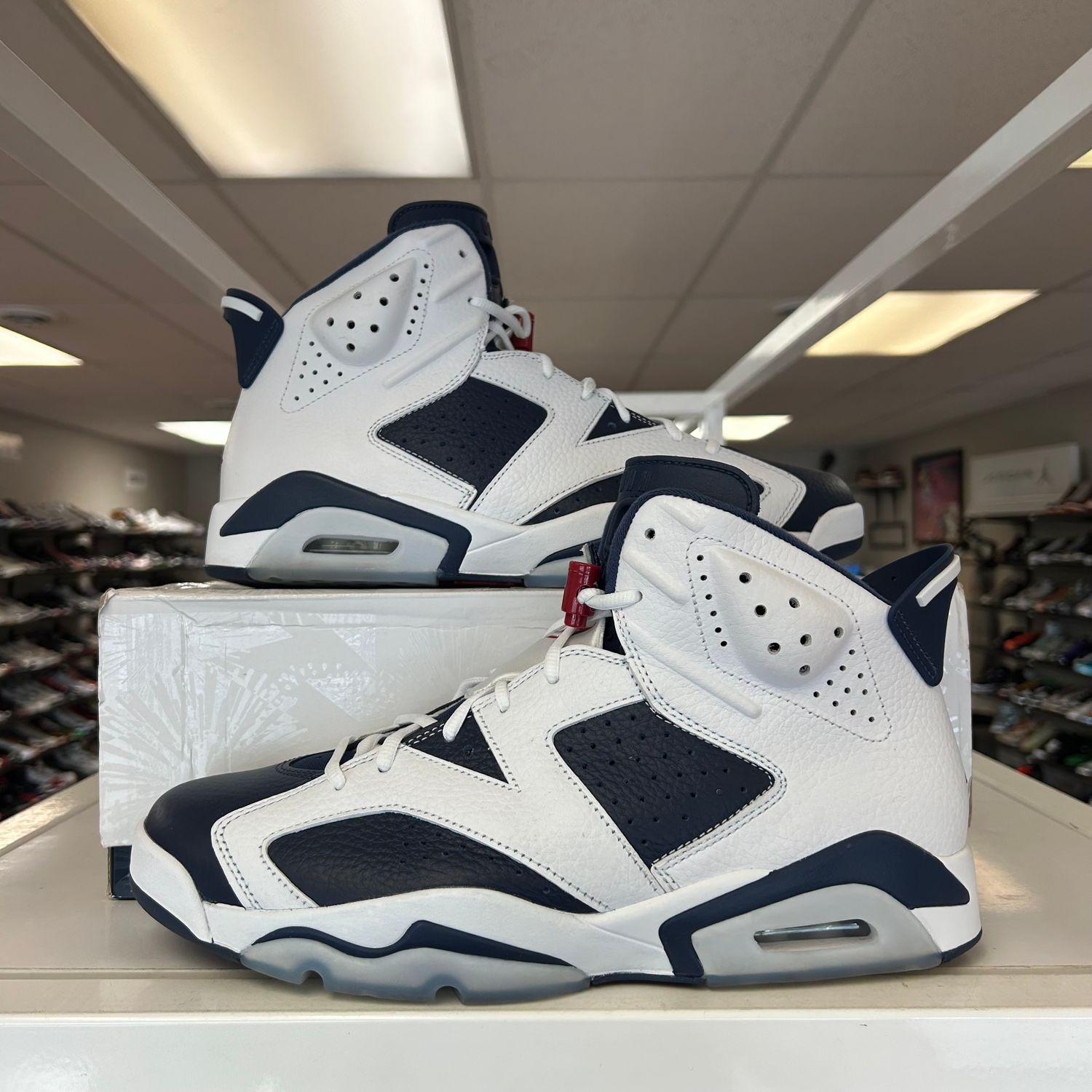 PO2 AIR JORDAN 6 RETRO OLYMPIC (2024) SIZE 12
