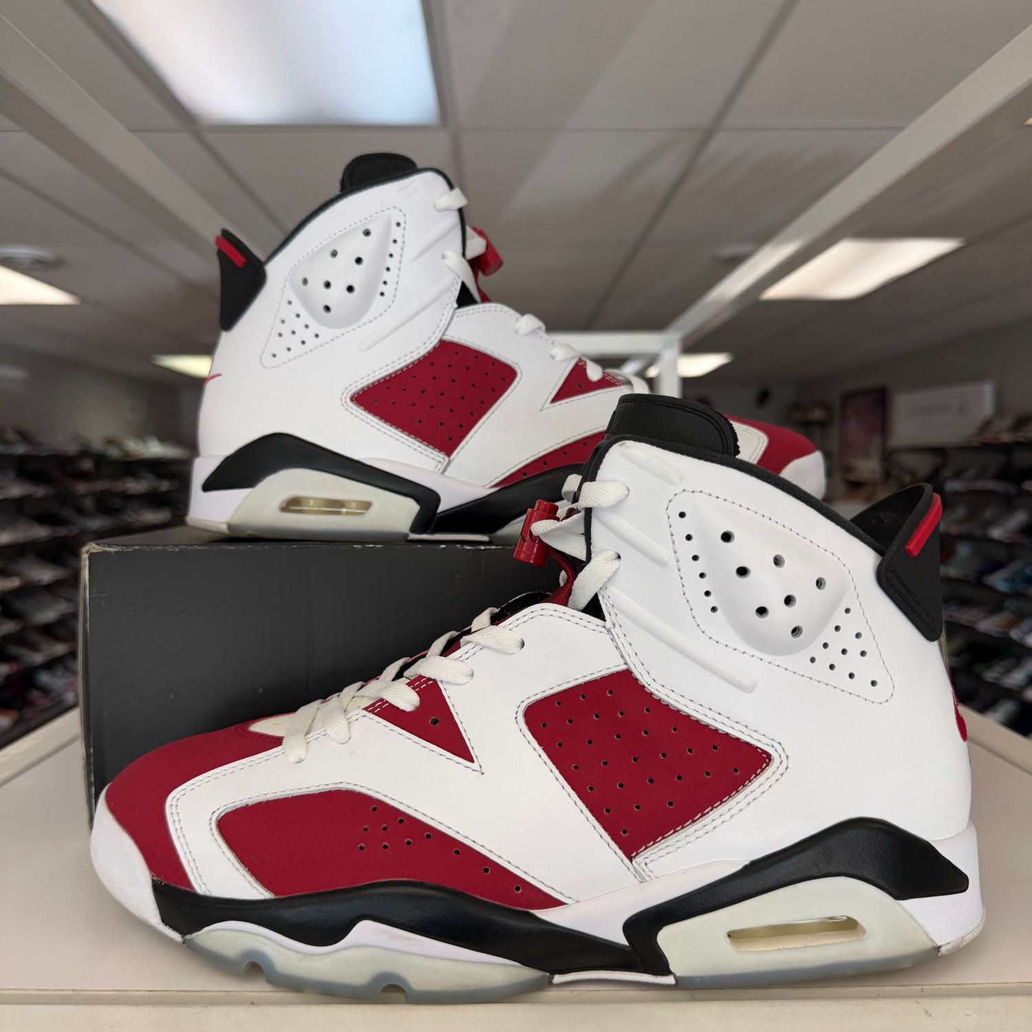 PO AIR JORDAN 6 CARMINE 2021 SIZE 12