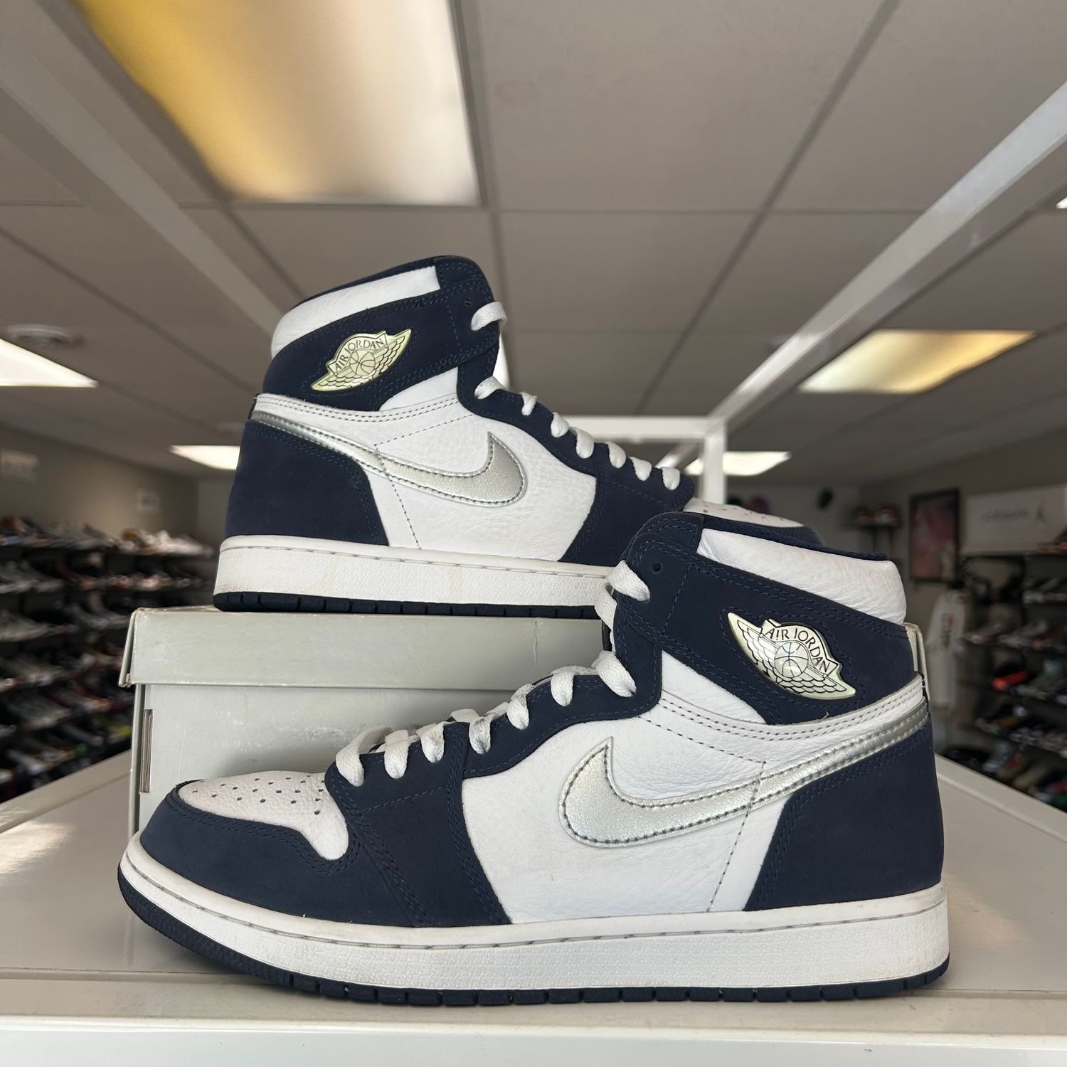 PO AIR JORDAN 1 RETRO HIGH CO.JP MIDNIGHT NAVY (2020) SIZE 9.5