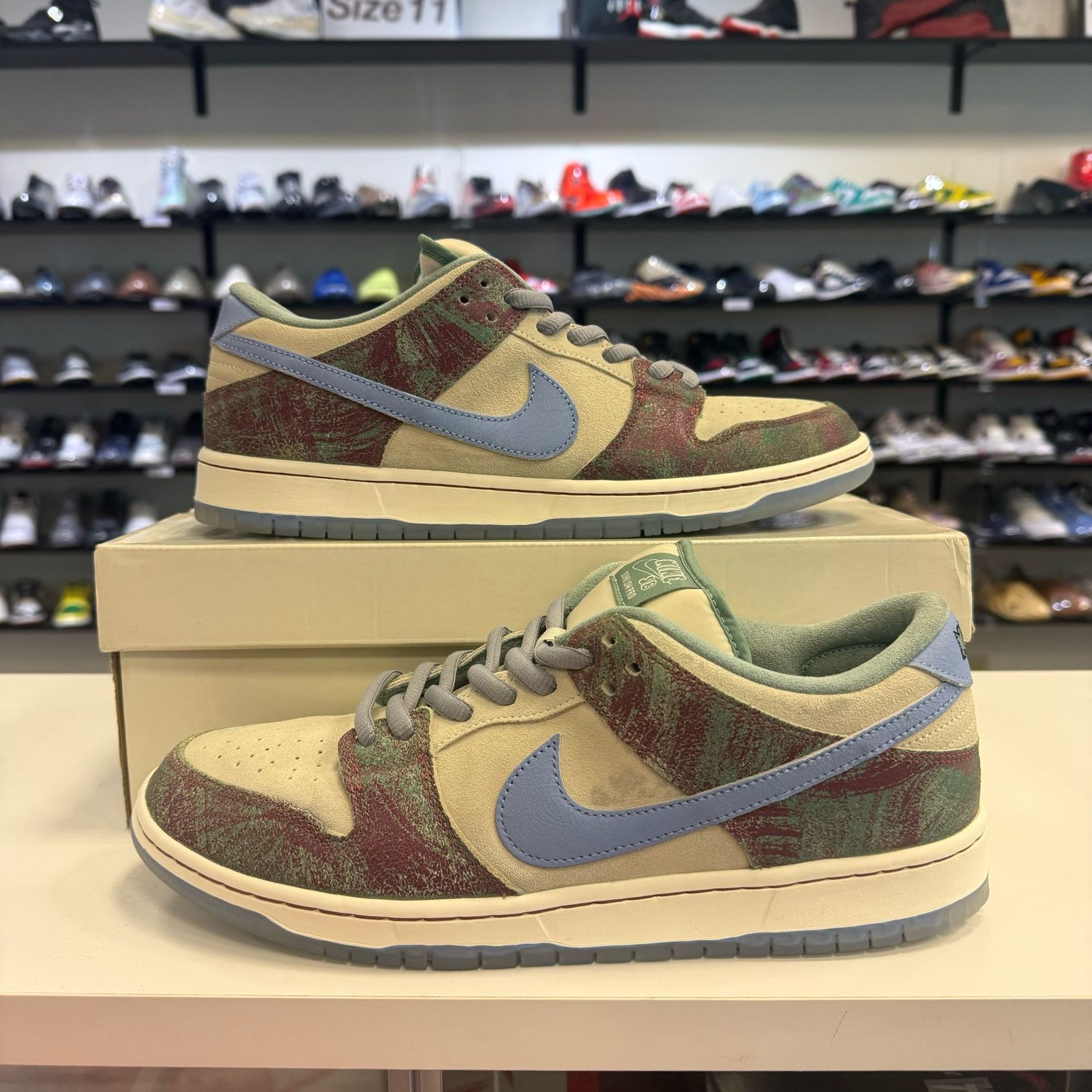PO2 NIKE SB DUNK LOW CRENSHAW SKATE CLUB SIZE 12