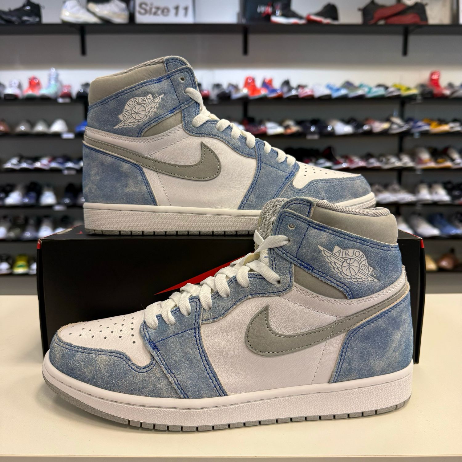 PO2 AIR JORDAN 1 HYPER ROYAL SMOKE GREY (NO LID) SIZE 10