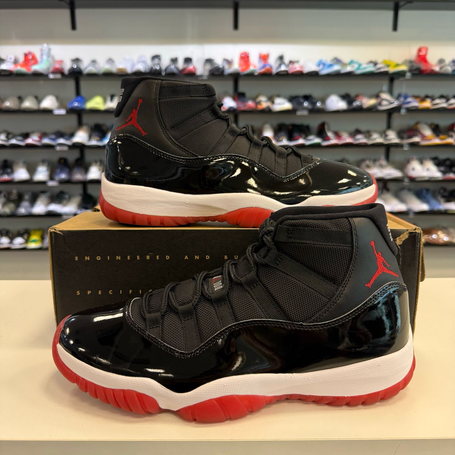 PO2 AIR JORDAN 11 RETRO PLAYOFF BRED (2019) SIZE 10.5