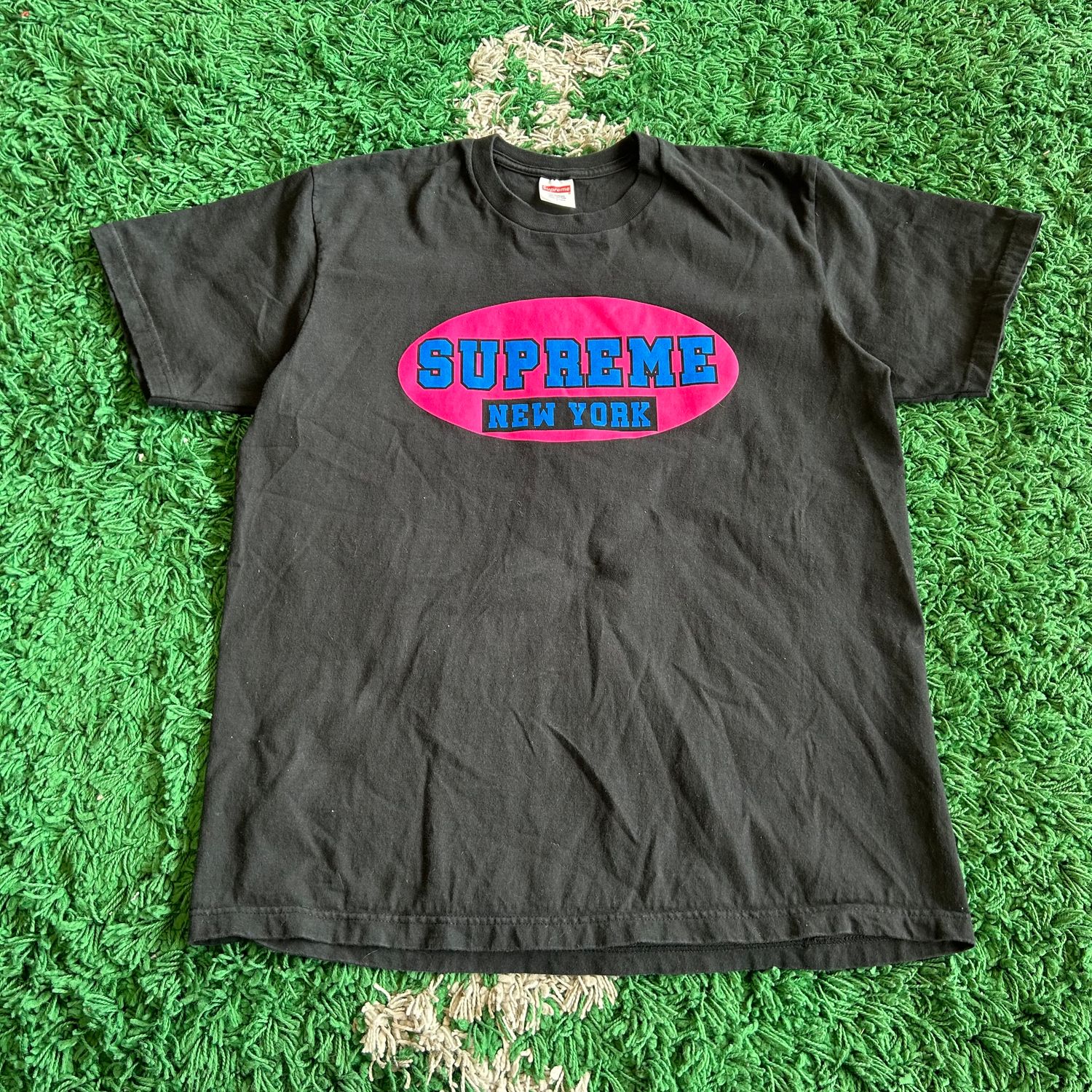 PO SUPREME NEW YORK TEE BLACK SIZE LARGE