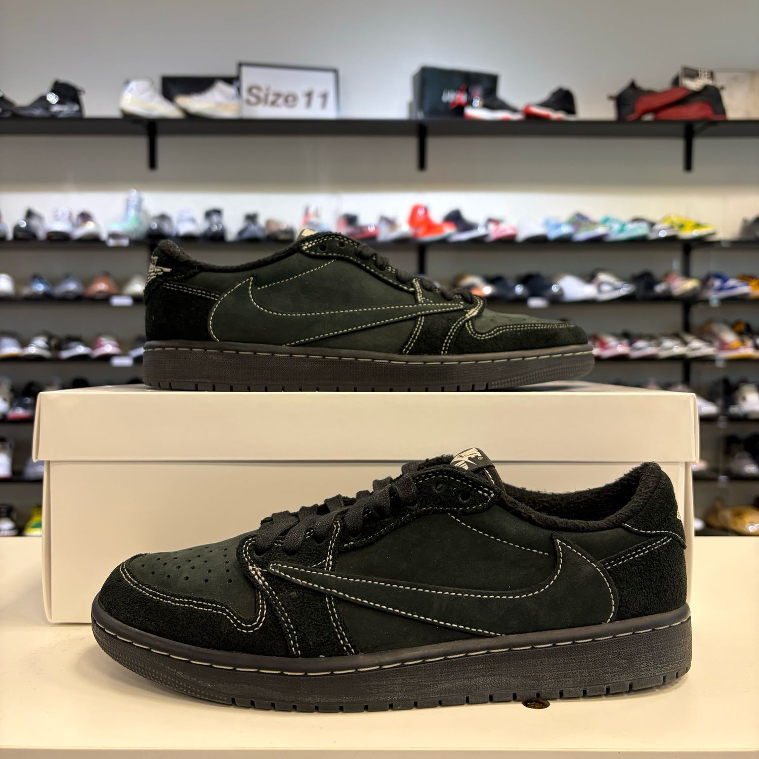 PO NB AIR JORDAN 1 LOW OG SP TRAVIS PHANTOM SIZE 9