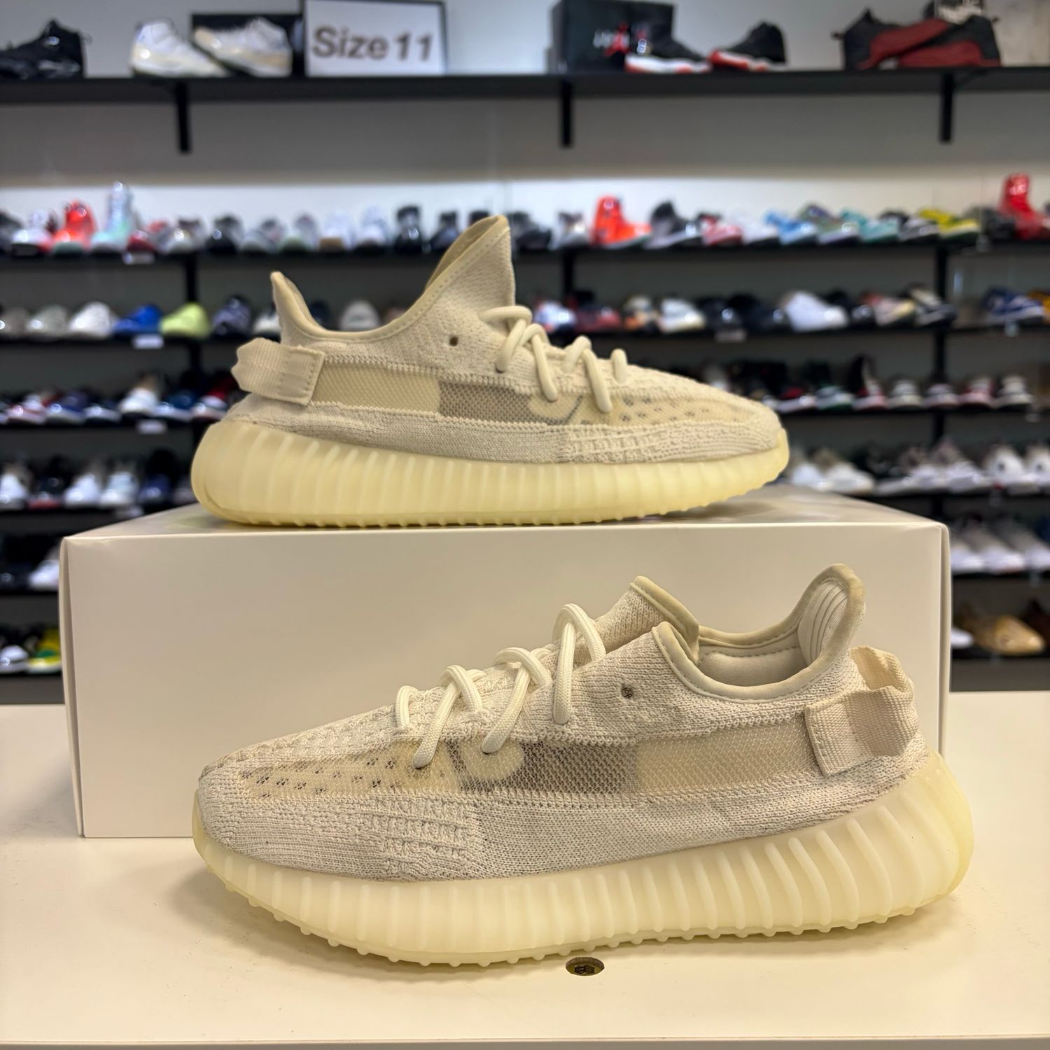 PO NB ADIDAS YEEZY BOOST 350 V2 BONE SIZE 6