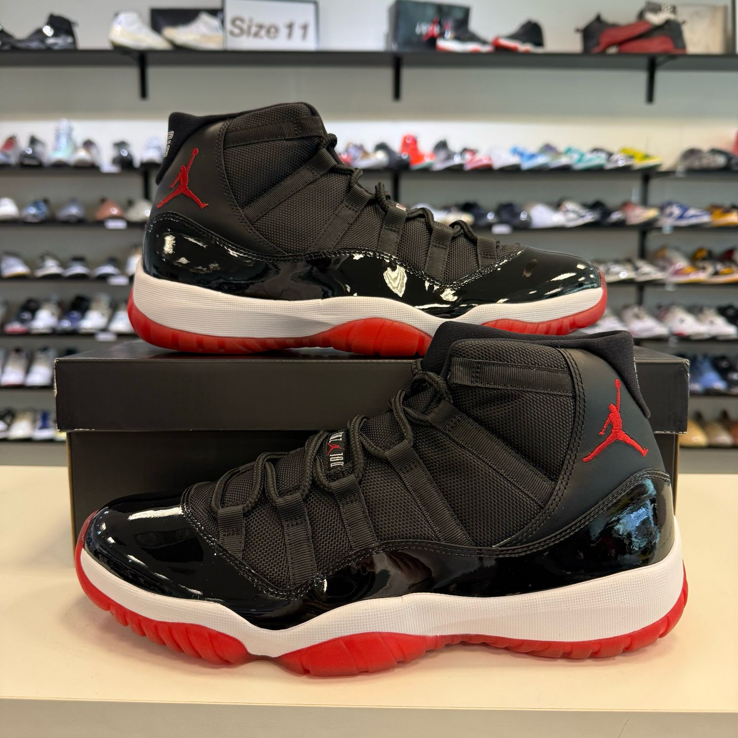 NEW AIR JORDAN 11 PLAYOFF BRED (2012) SIZE 11
