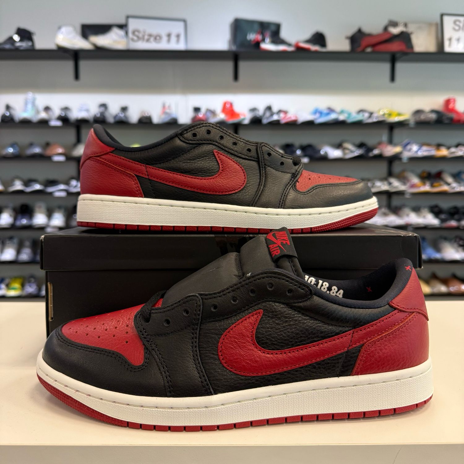 NEW AIR JORDAN 1 RETRO LOW OG BANNED BRED (2026) (SX)