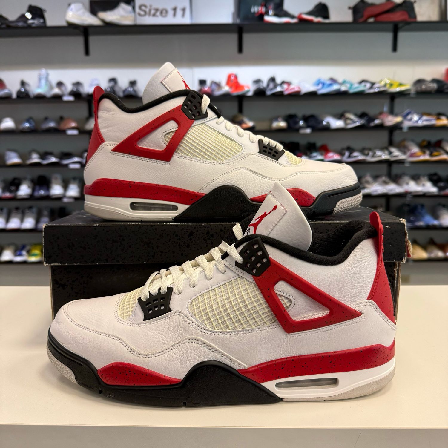 PO2 AIR JORDAN 4 RED CEMENT SIZE 13