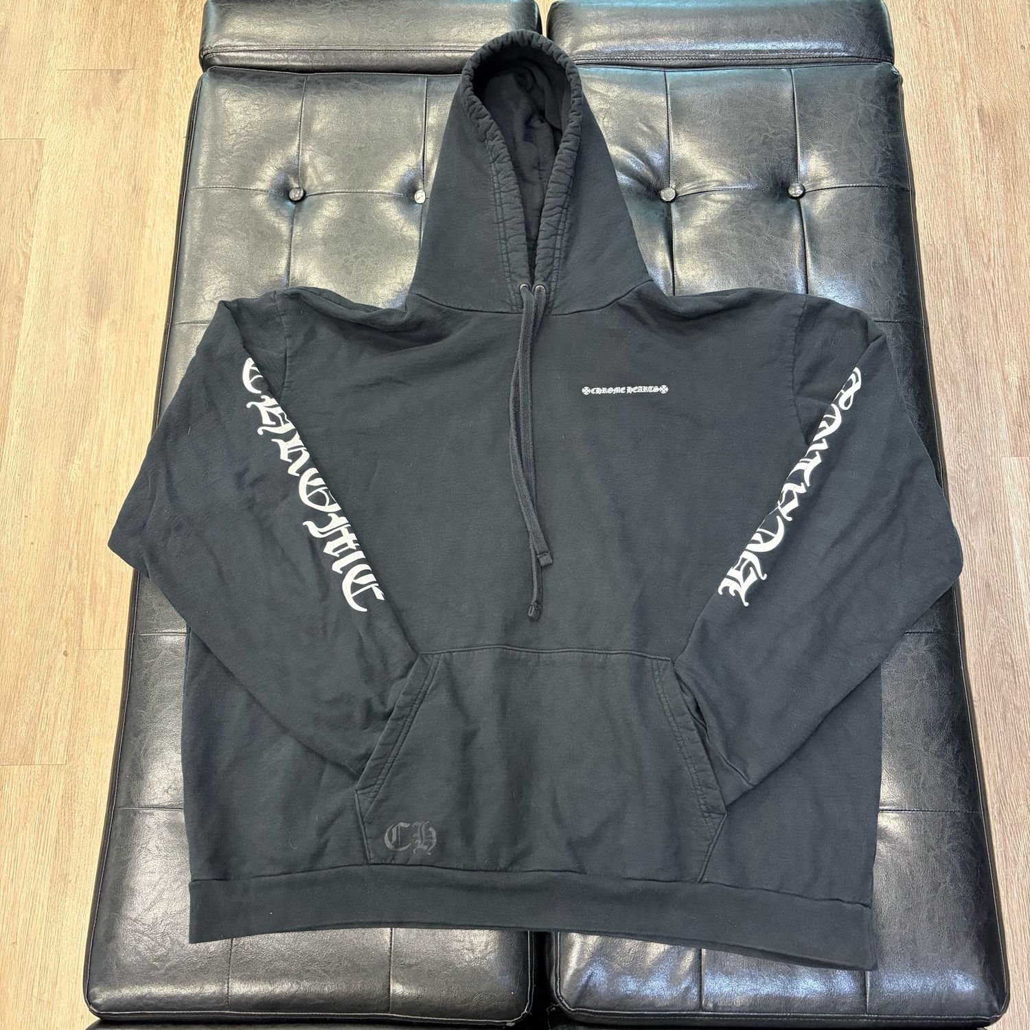 PO CH CEMETERY CROSS SPINE HOODIE BLACK SIZE 2XL