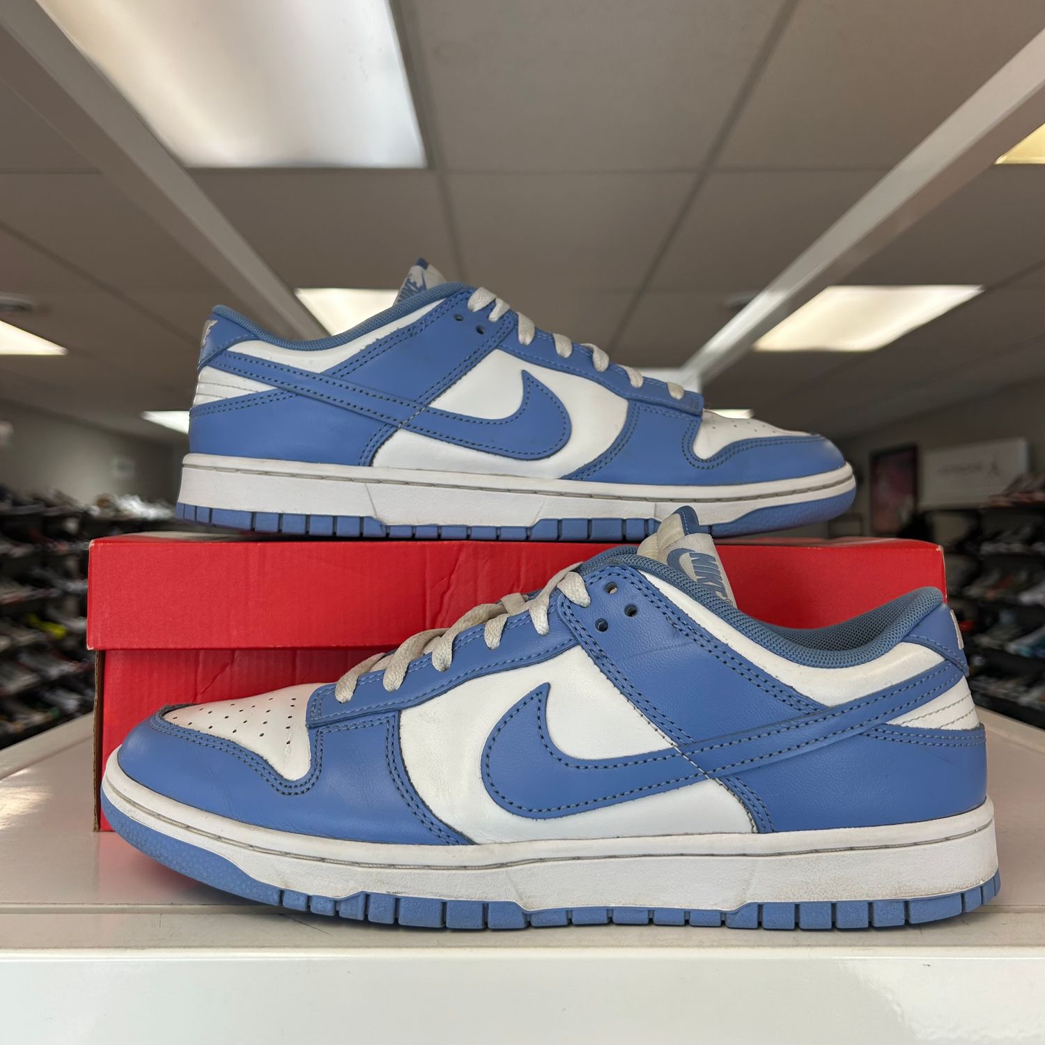 PO2 NIKE DUNK LOW POLAR BLUE SIZE 10.5