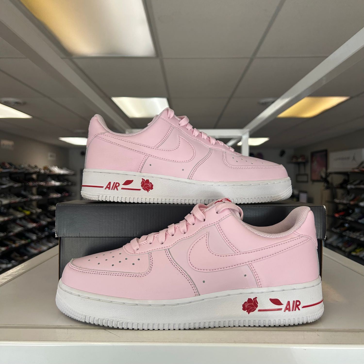 PO NIKE AIR FORCE 1 LOW ROSE PINK SIZE 10