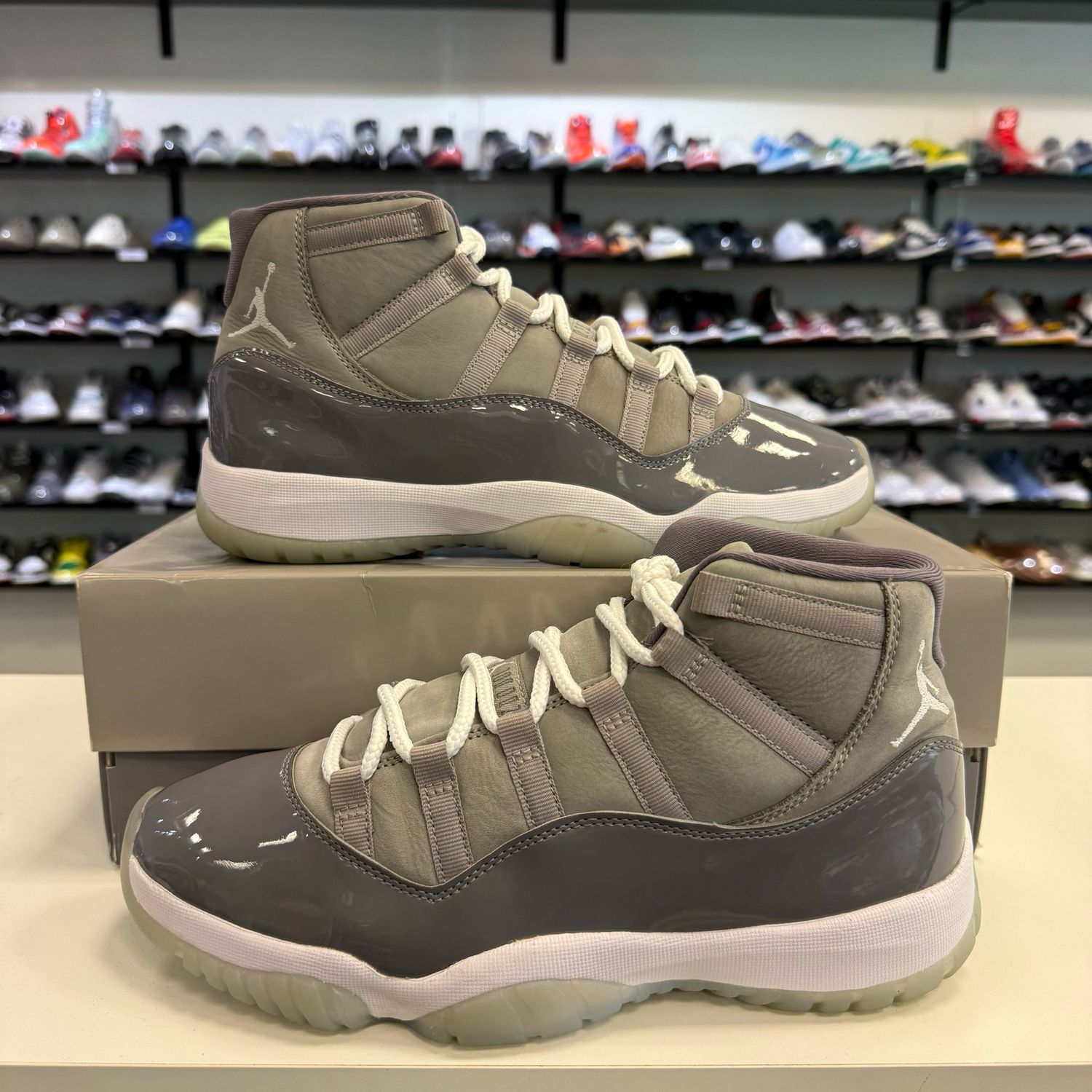 PO4 AIR JORDAN 11 COOL GREY SIZE 10